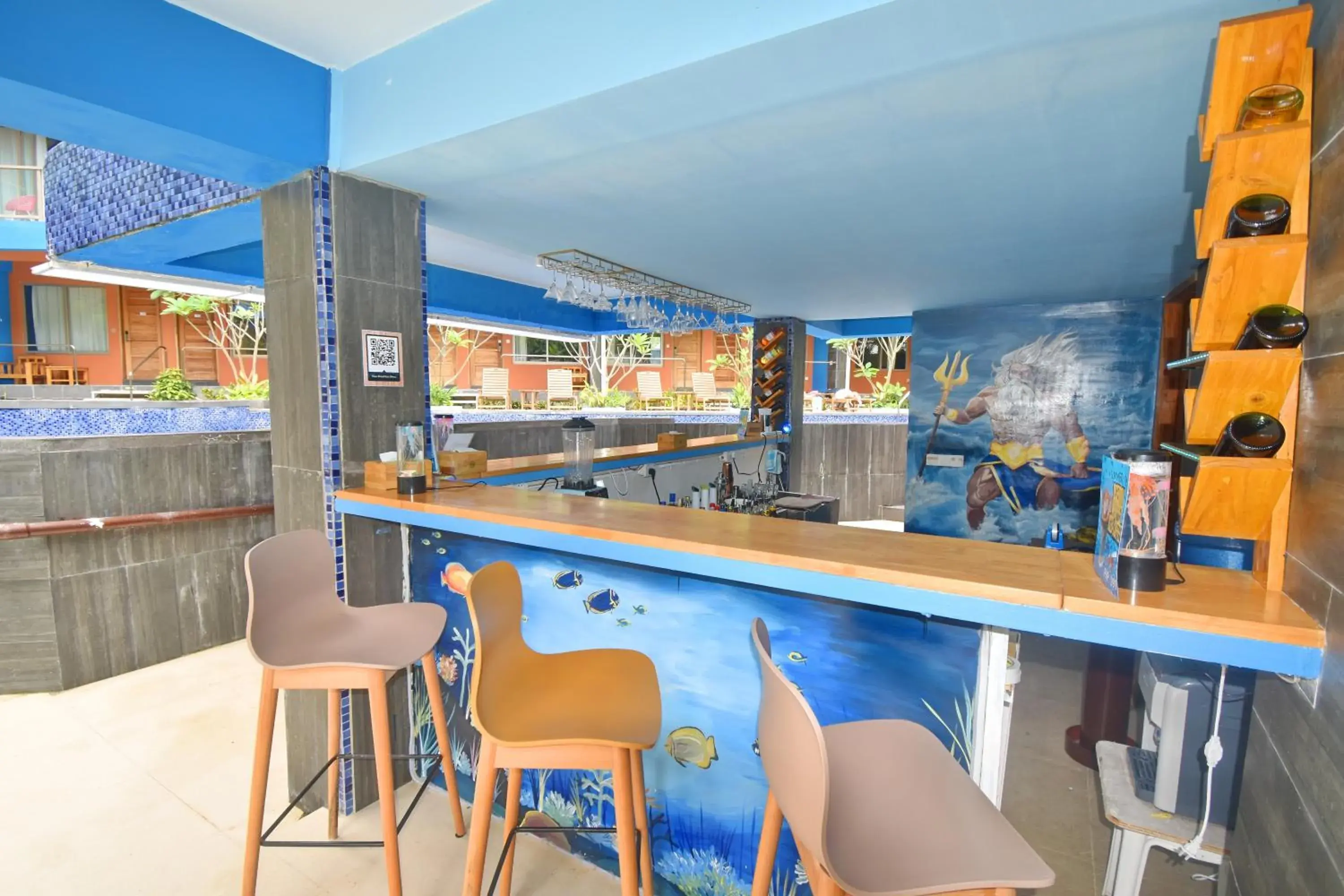 Lounge or bar in OSEIDON HOTEL BORACAY Lounge or bar in OSEIDON HOTEL BORACAY