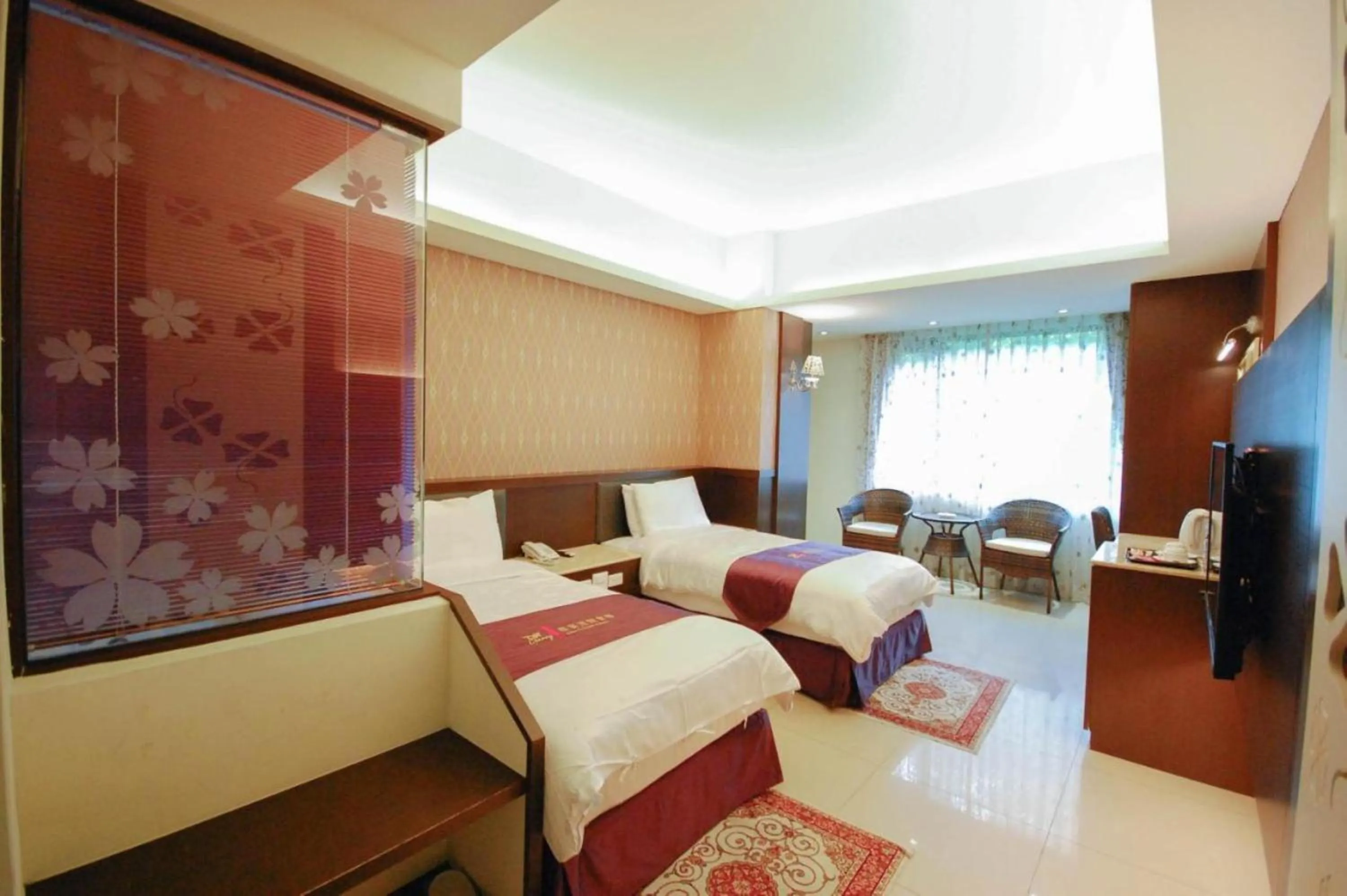 Bed in Cherry Feast Resort