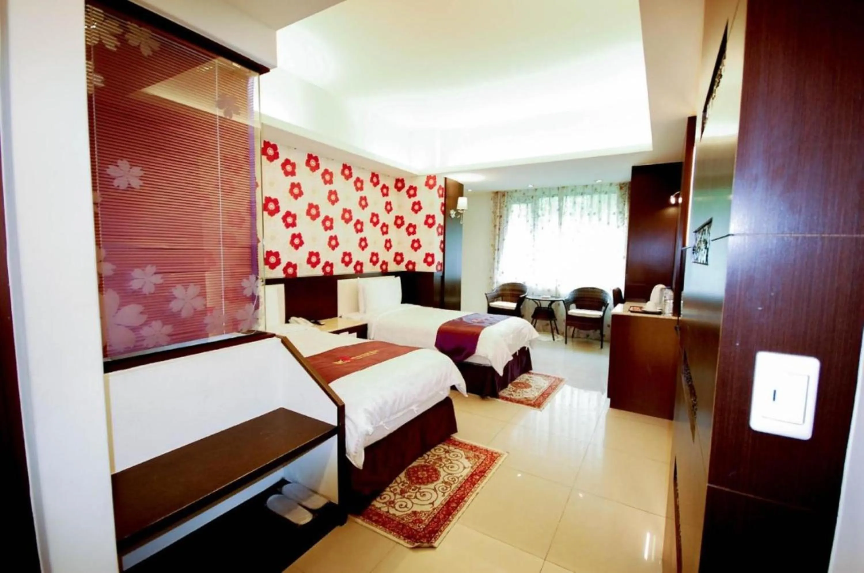 Bed in Cherry Feast Resort