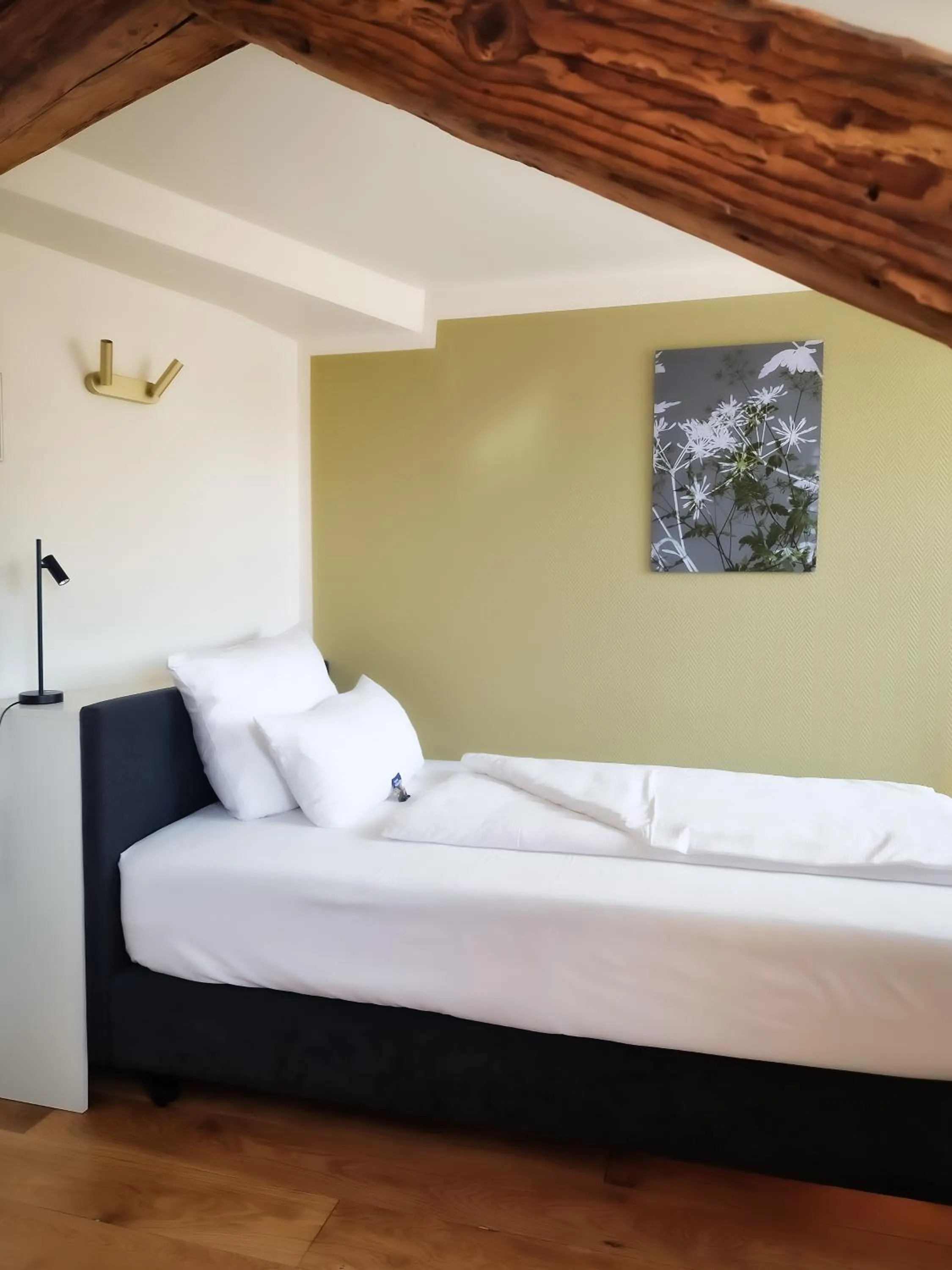 Bed in Hotel Kredell