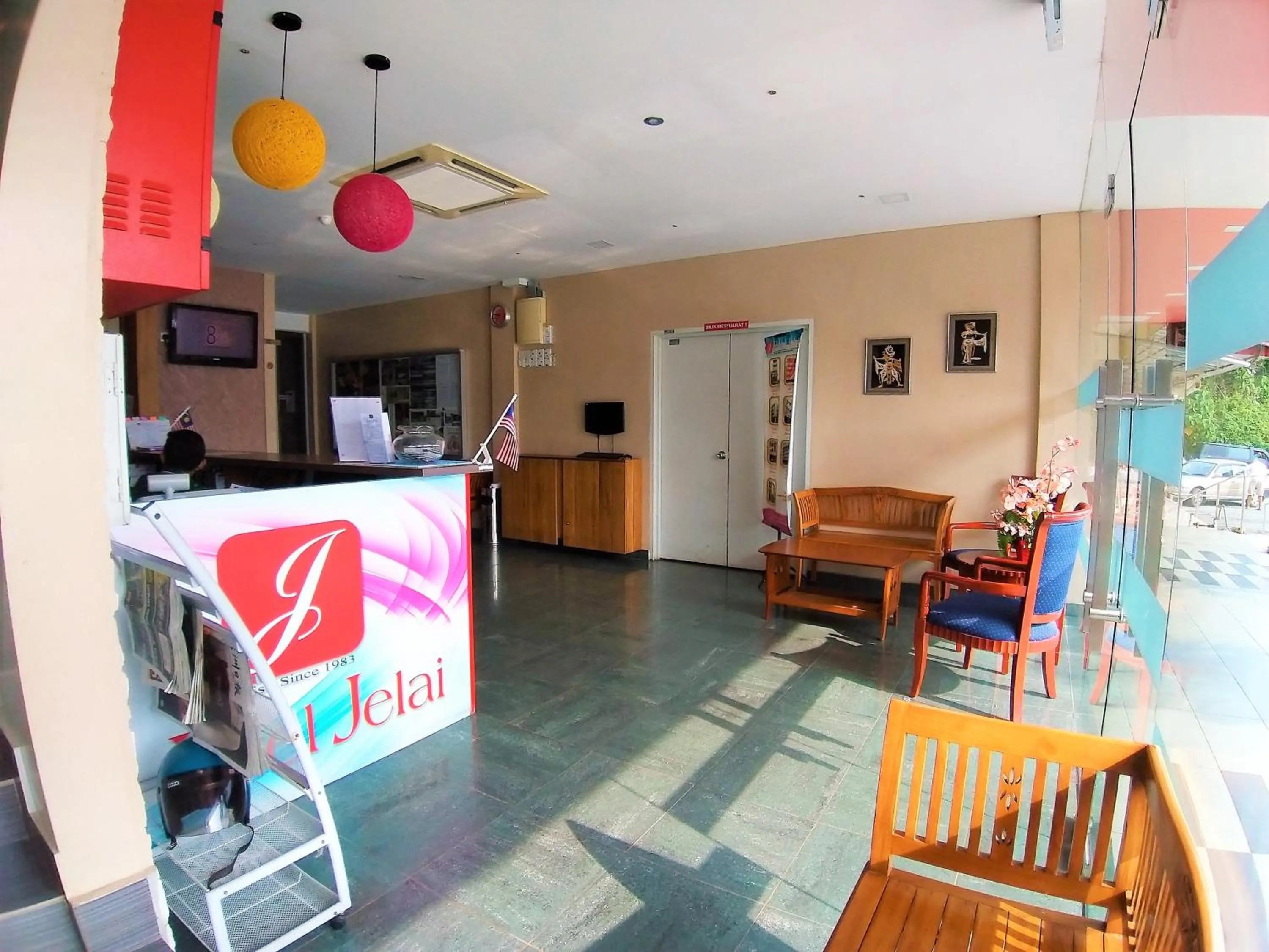 Lobby or reception in Hotel Jelai @ Raub, Pahang