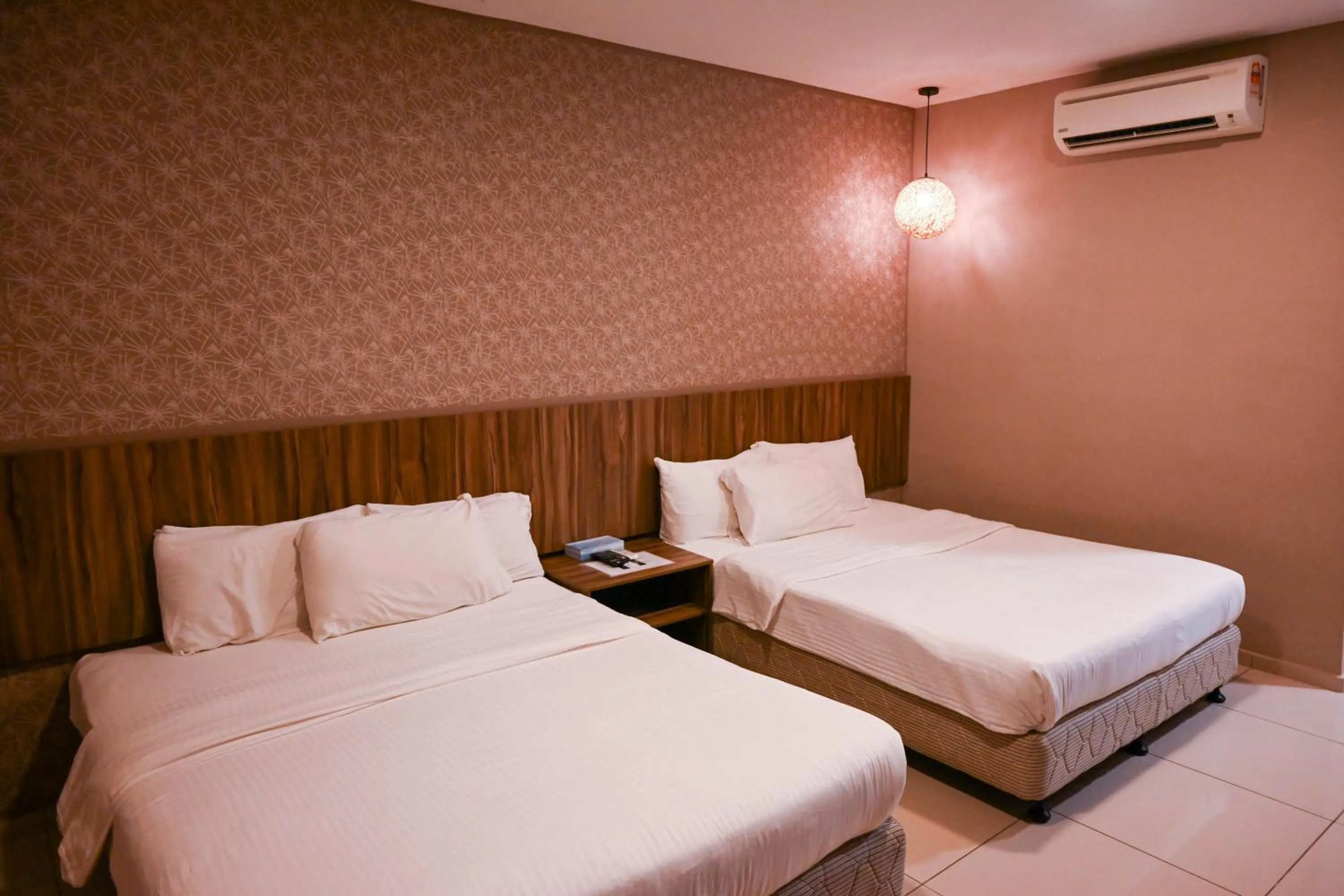 Bed in Hotel Jelai @ Raub, Pahang