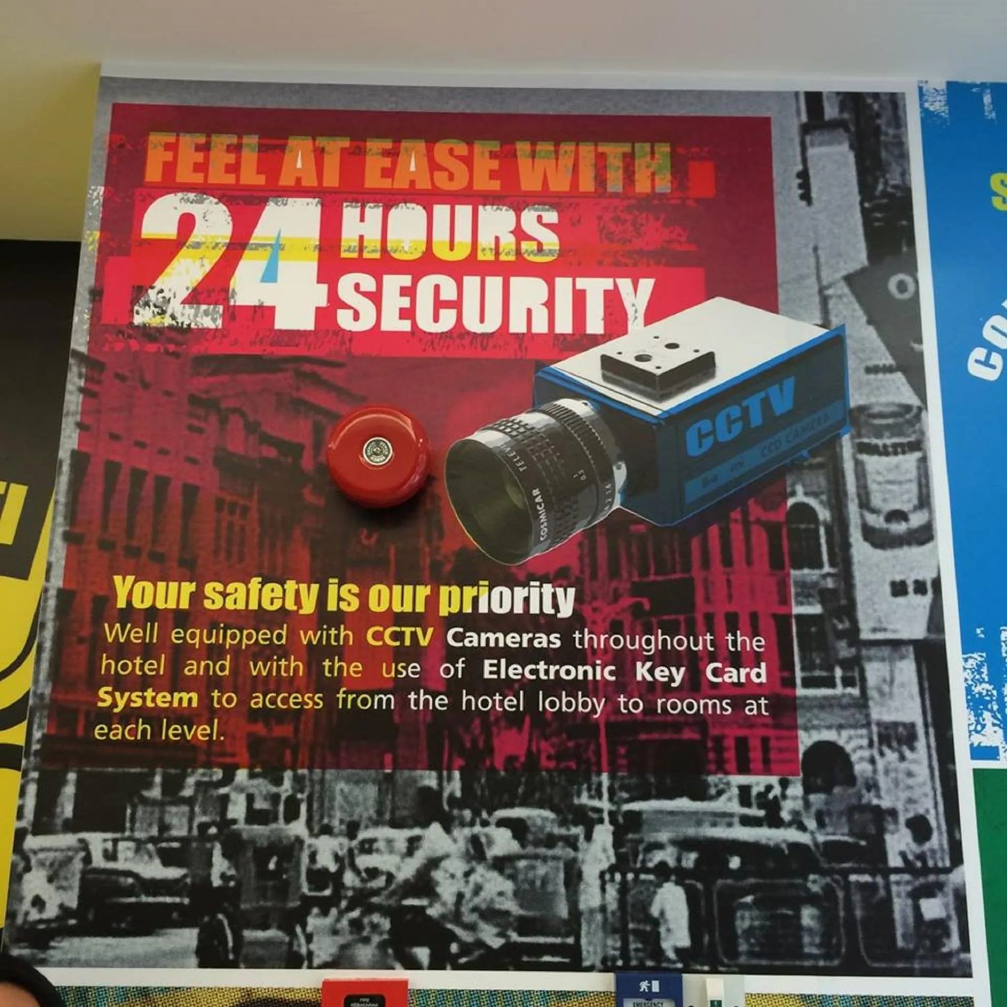 Decorative detail in YY48 Hotel 2 Mins Walk From Masjid Jamek LRT Station