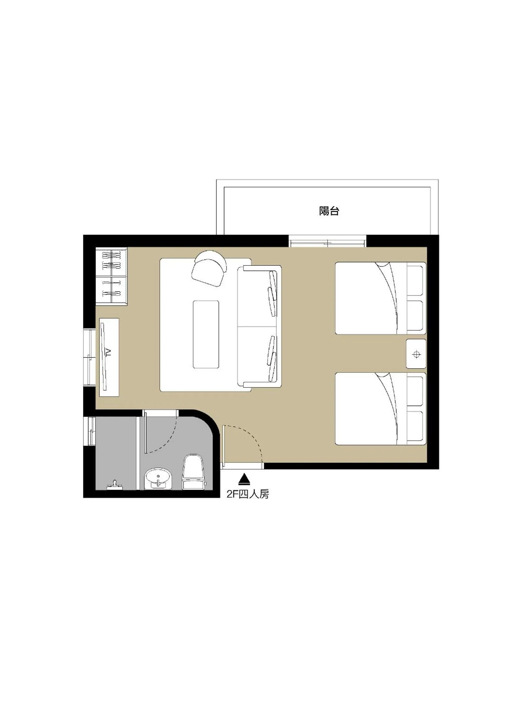 Floor plan in Sommer 19 B&B