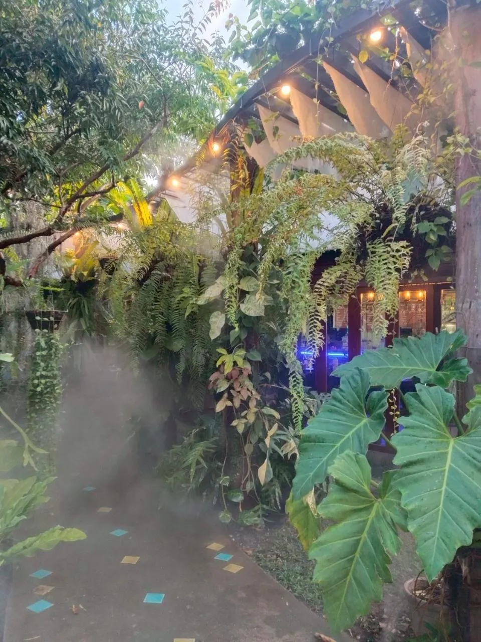 Garden view in Park & Pool Resort