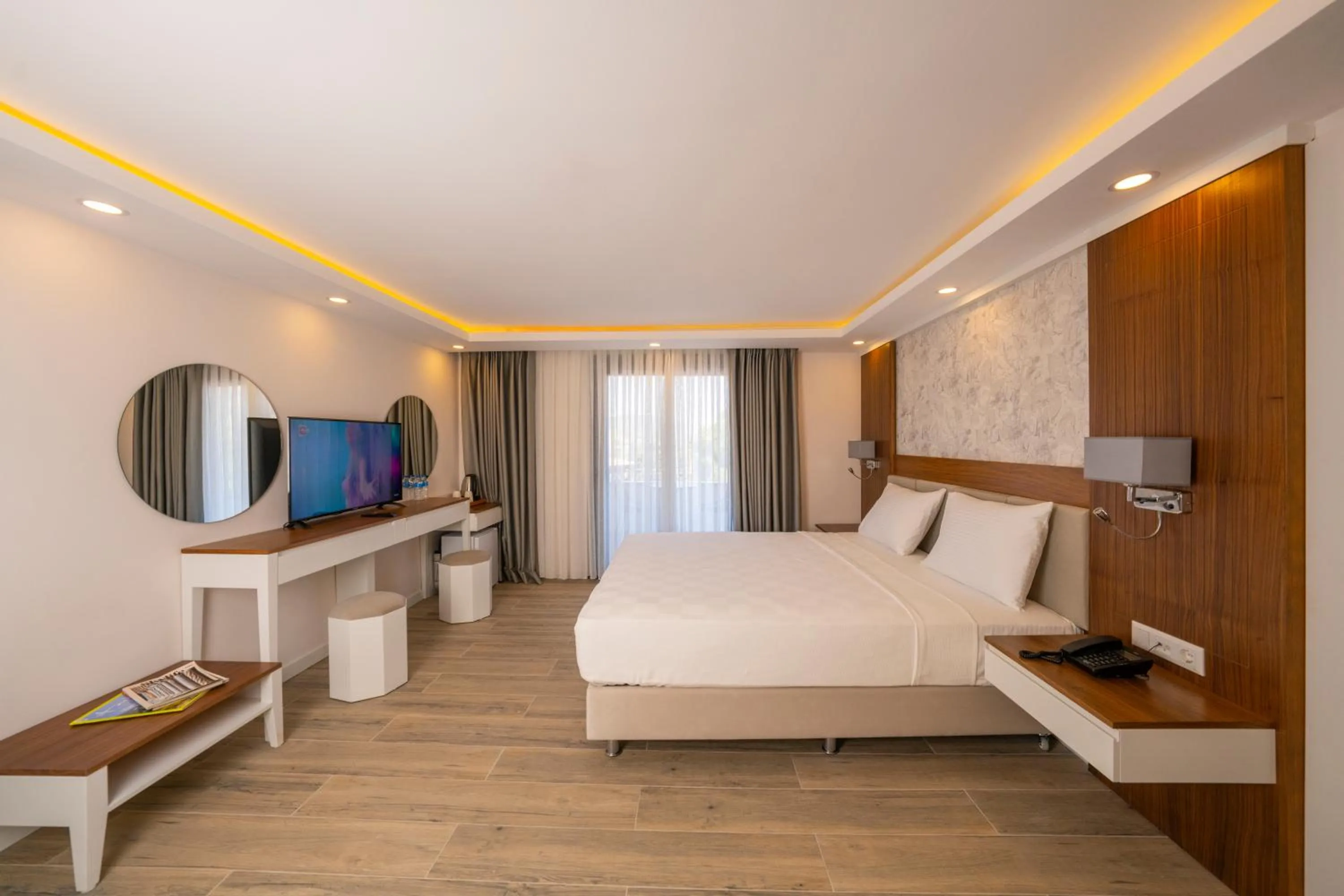 Photo of the whole room, Bed in Marvelous Sarıgerme