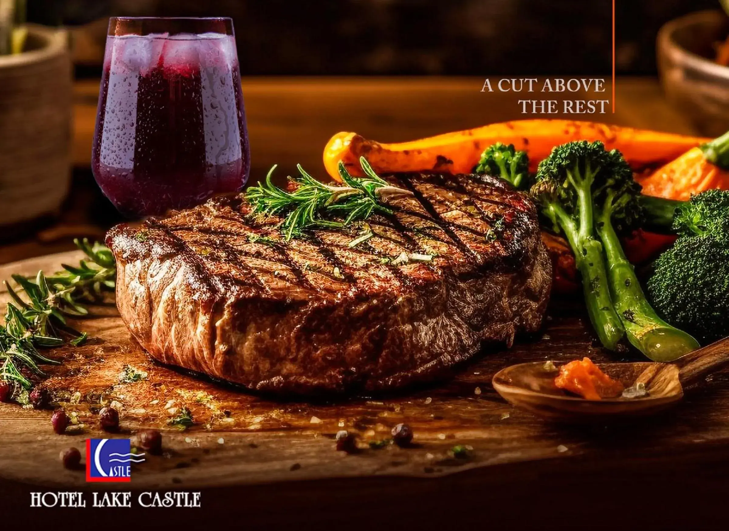 Dinner in HOTEL LAKE CASTLE - Parkview Dinner in HOTEL LAKE CASTLE - Parkview