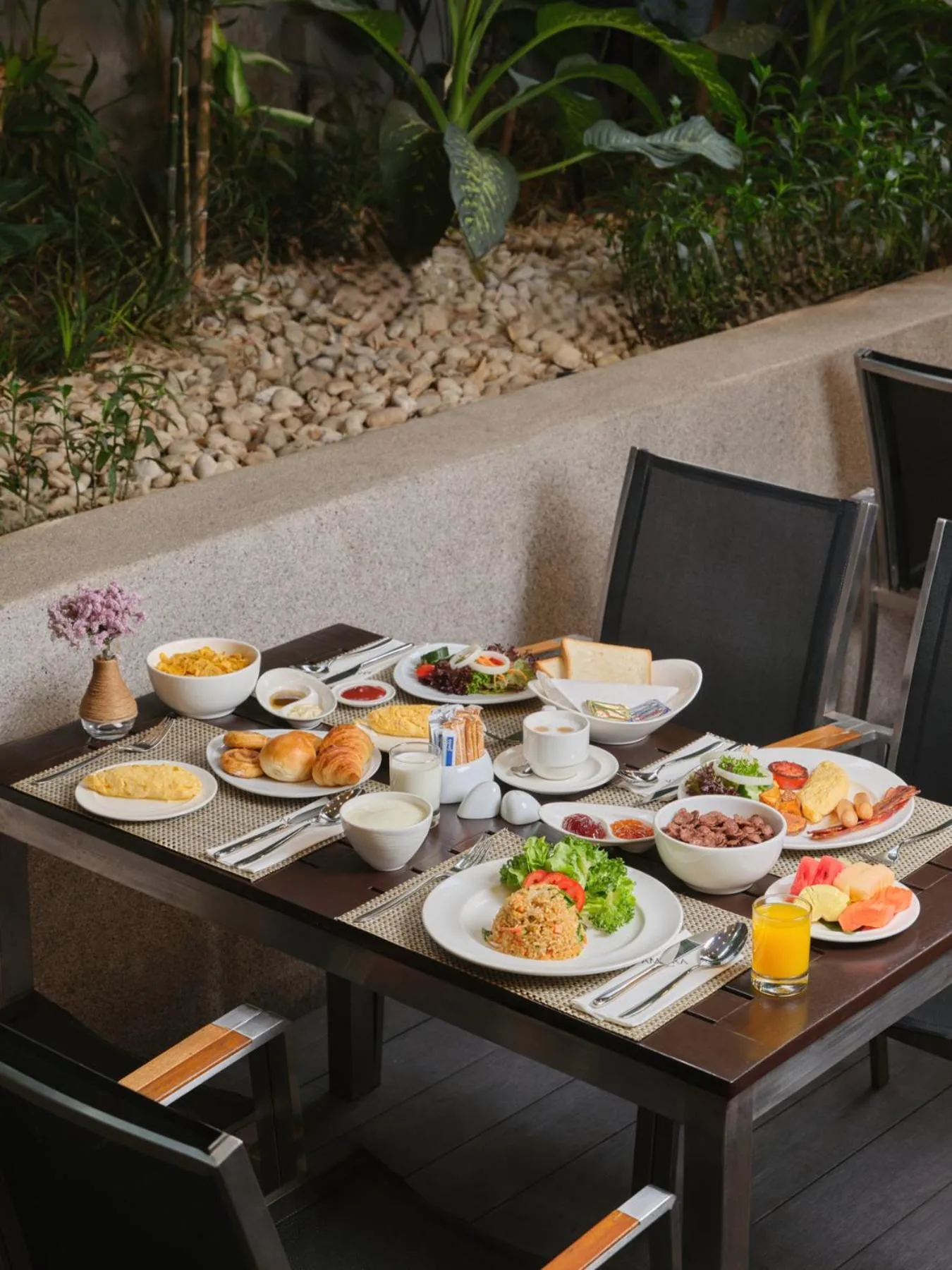 Breakfast in Amara Bangkok Hotel