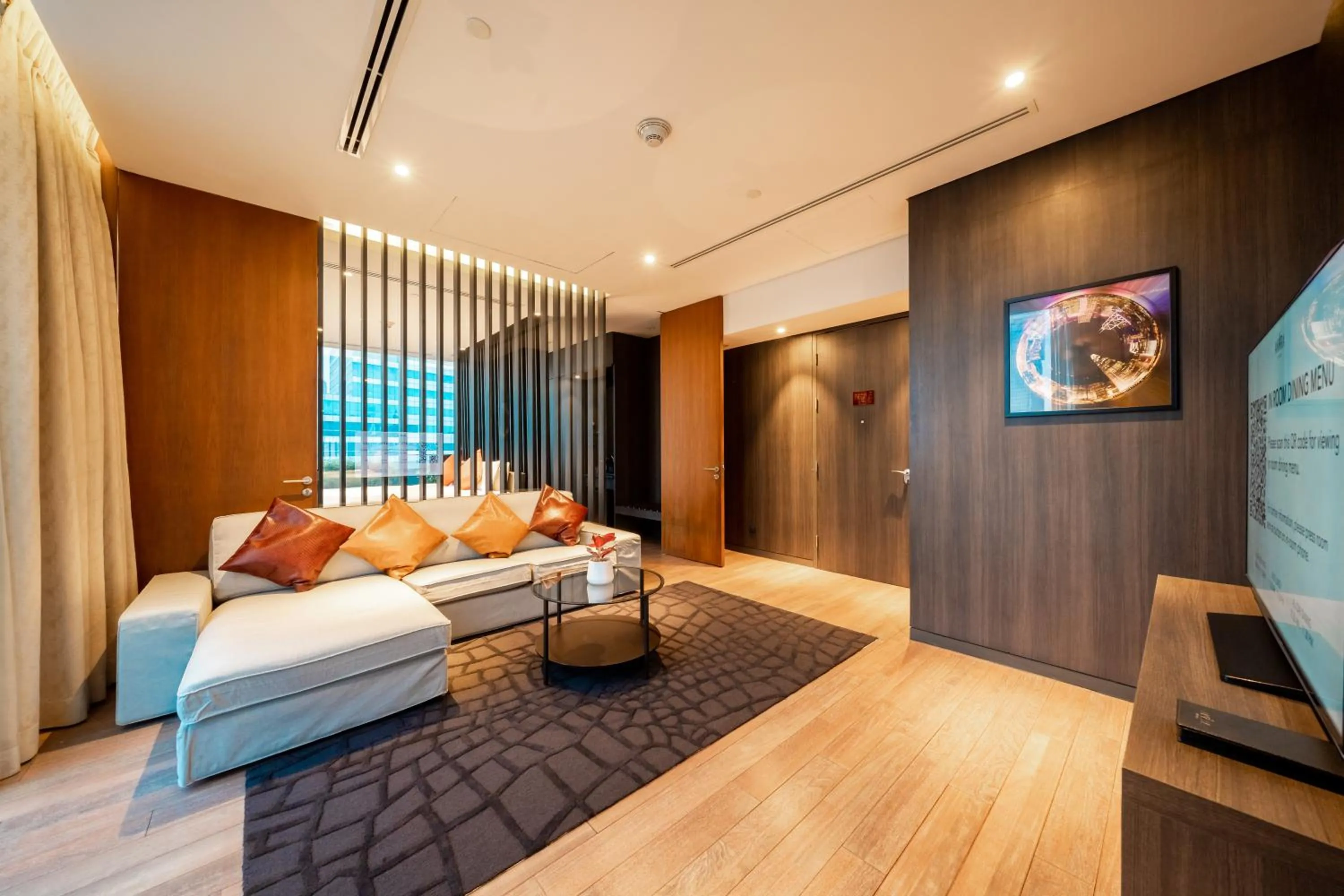 Living room in Amara Bangkok Hotel