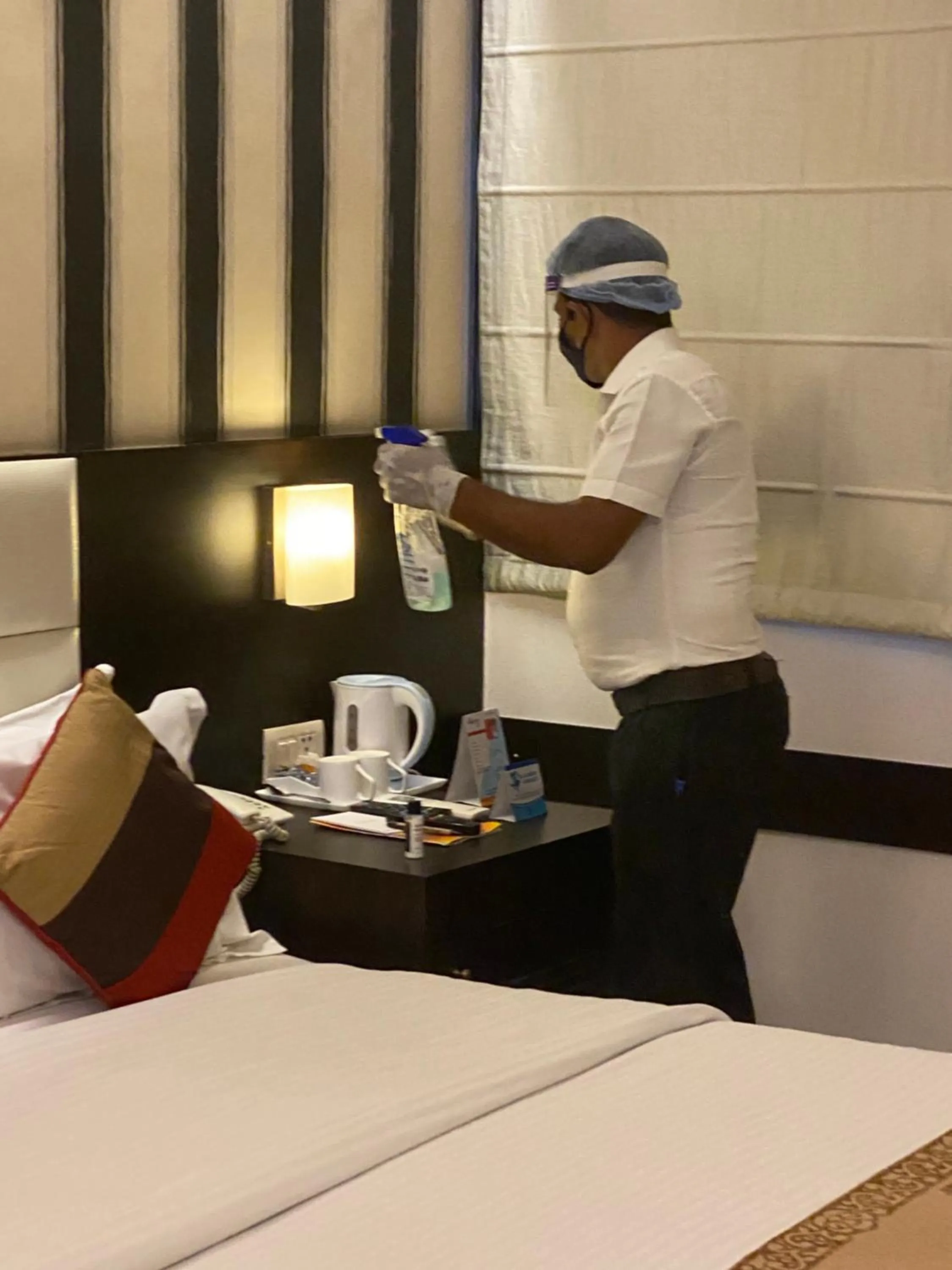 Bed in Hotel Jukaso Inn Down Town