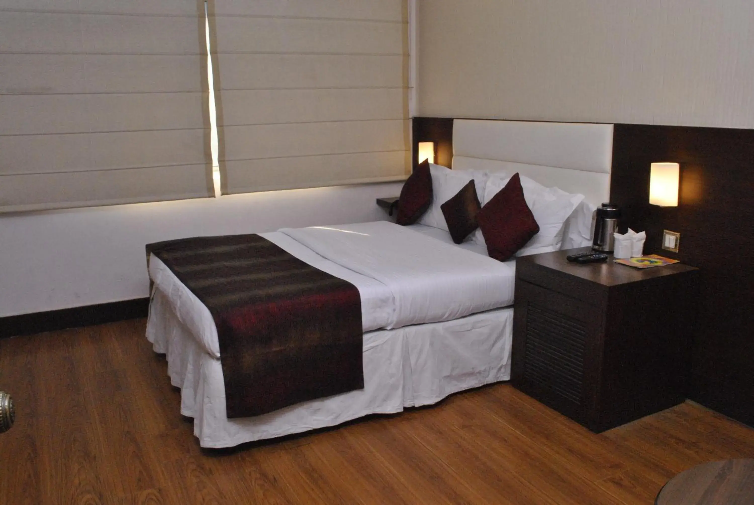 Bed in Hotel Jukaso Inn Down Town Bed in Hotel Jukaso Inn Down Town