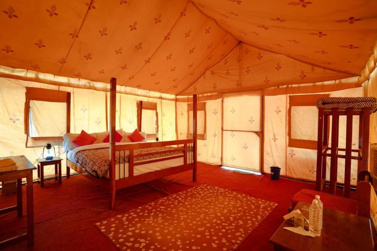Bed in Prince Desert Camp