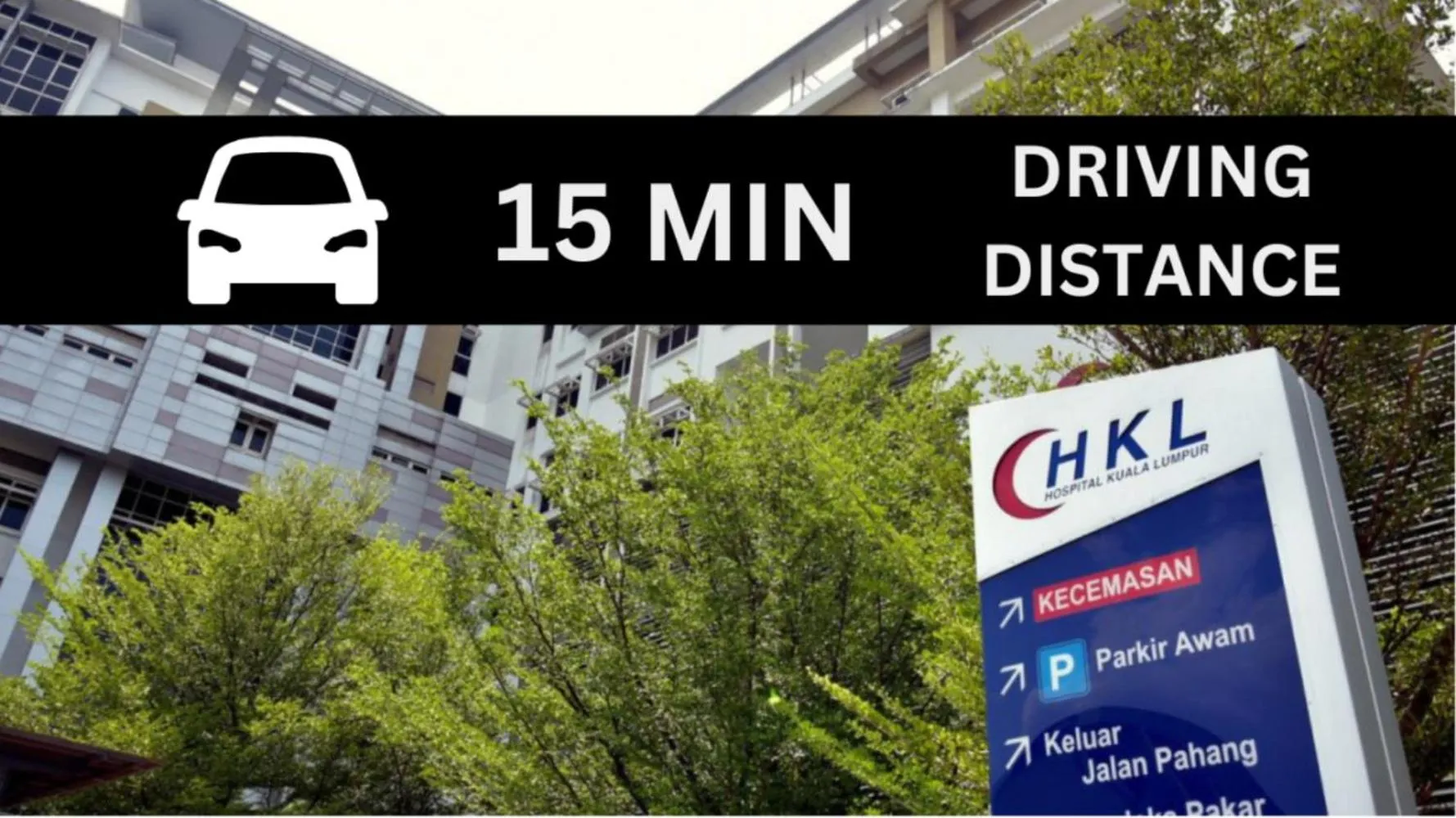 Nearby landmark in Seeds Hotel Setia Wangsa