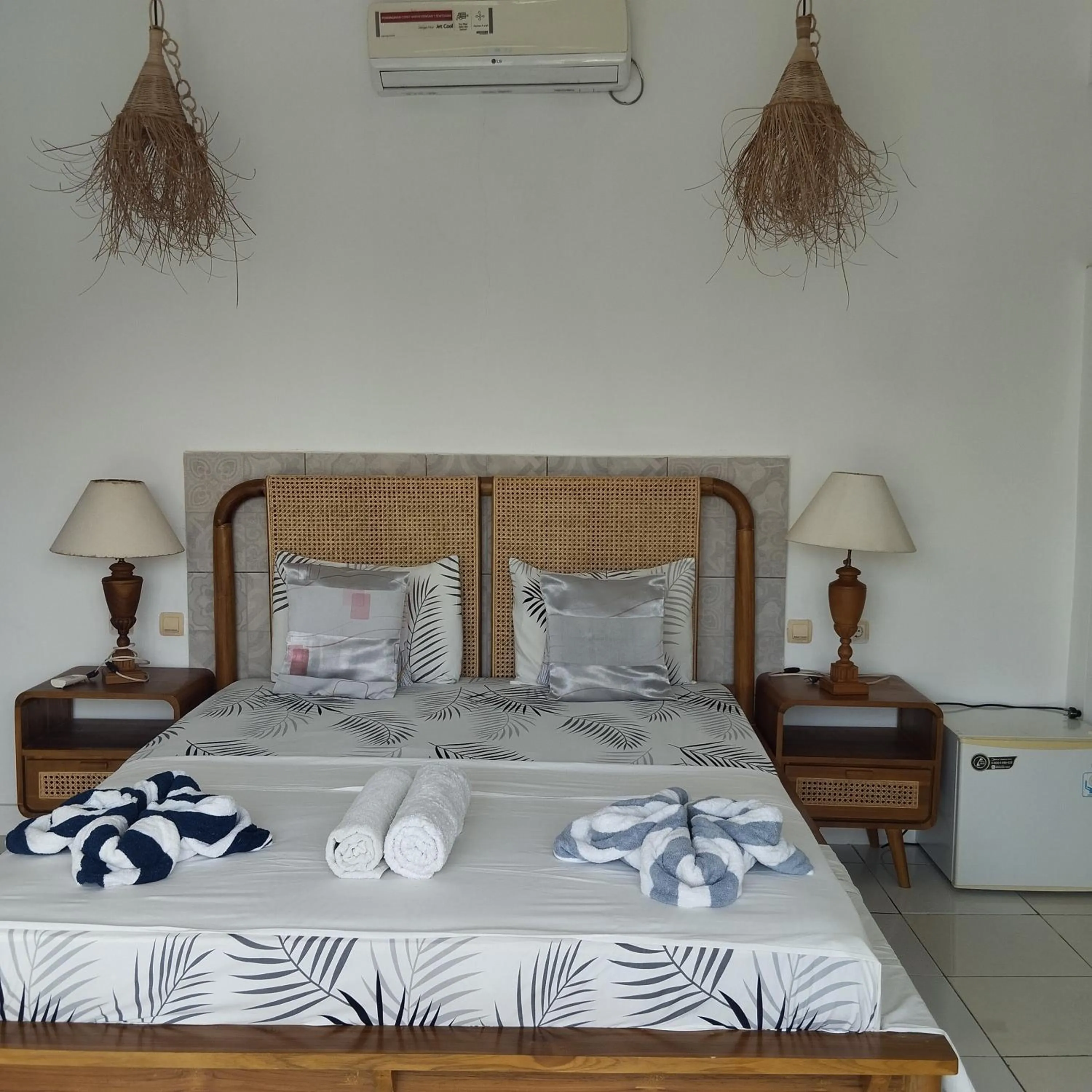 Bedroom in Palm Trees Villas