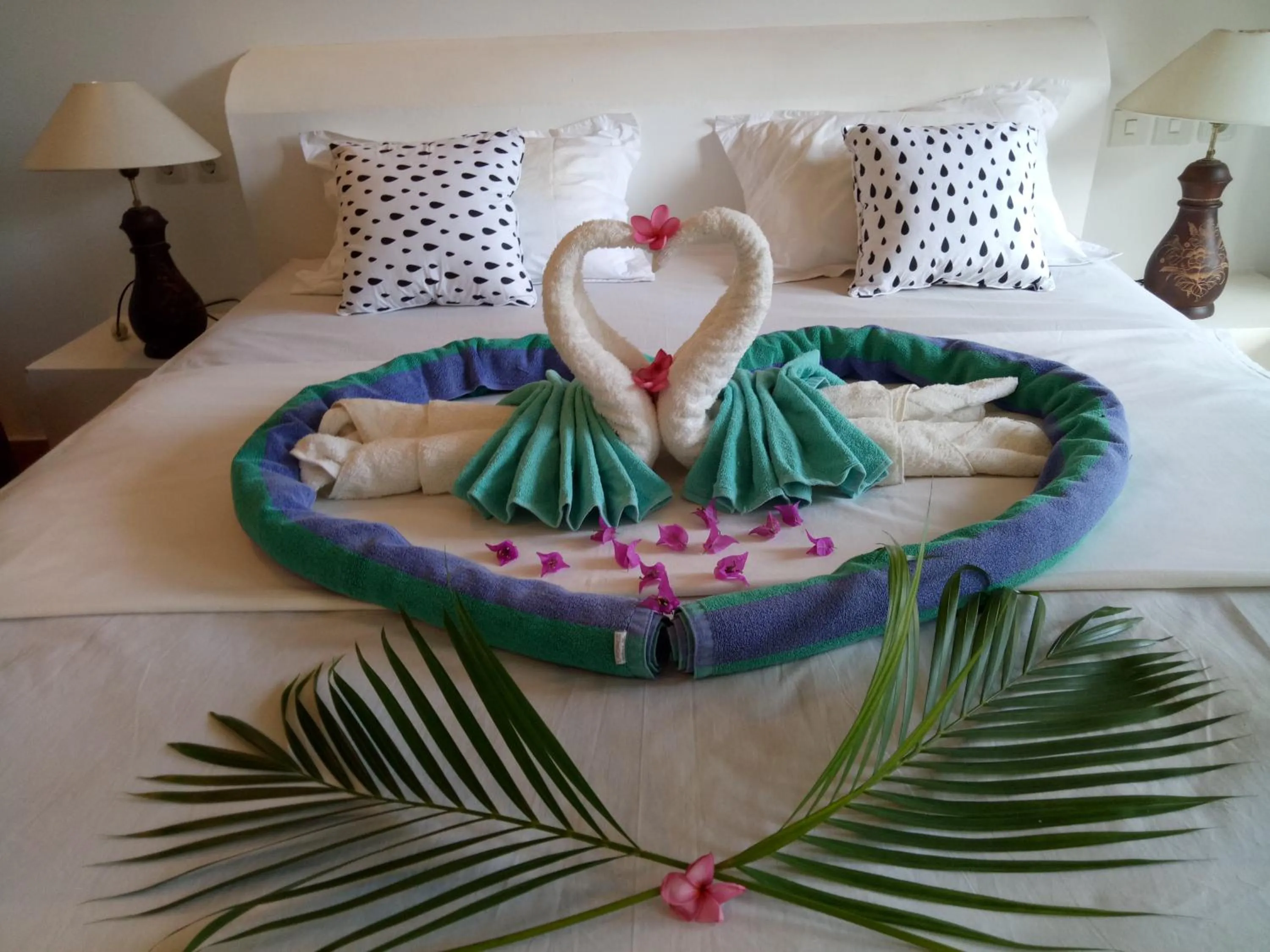 Bedroom in Palm Trees Villas