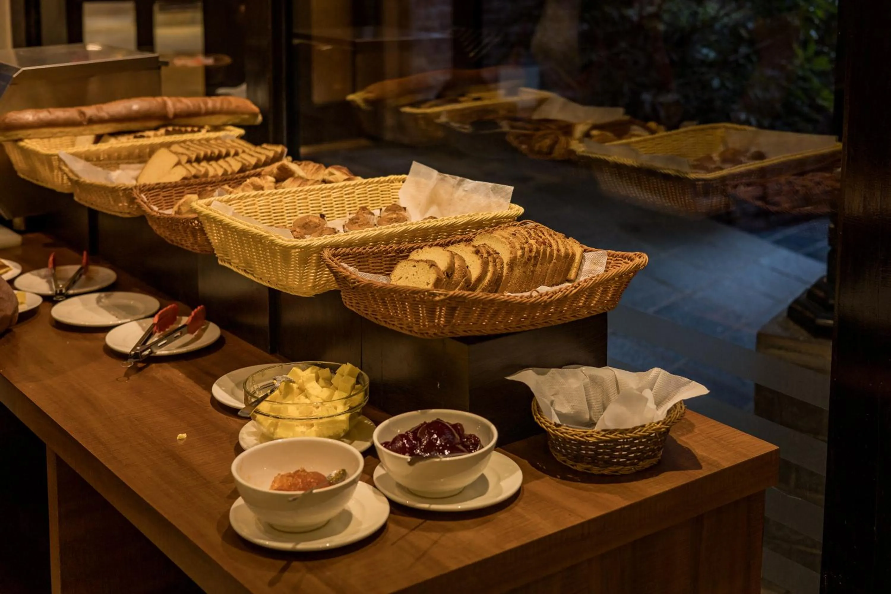 Buffet breakfast in Hotel Marshyangdi