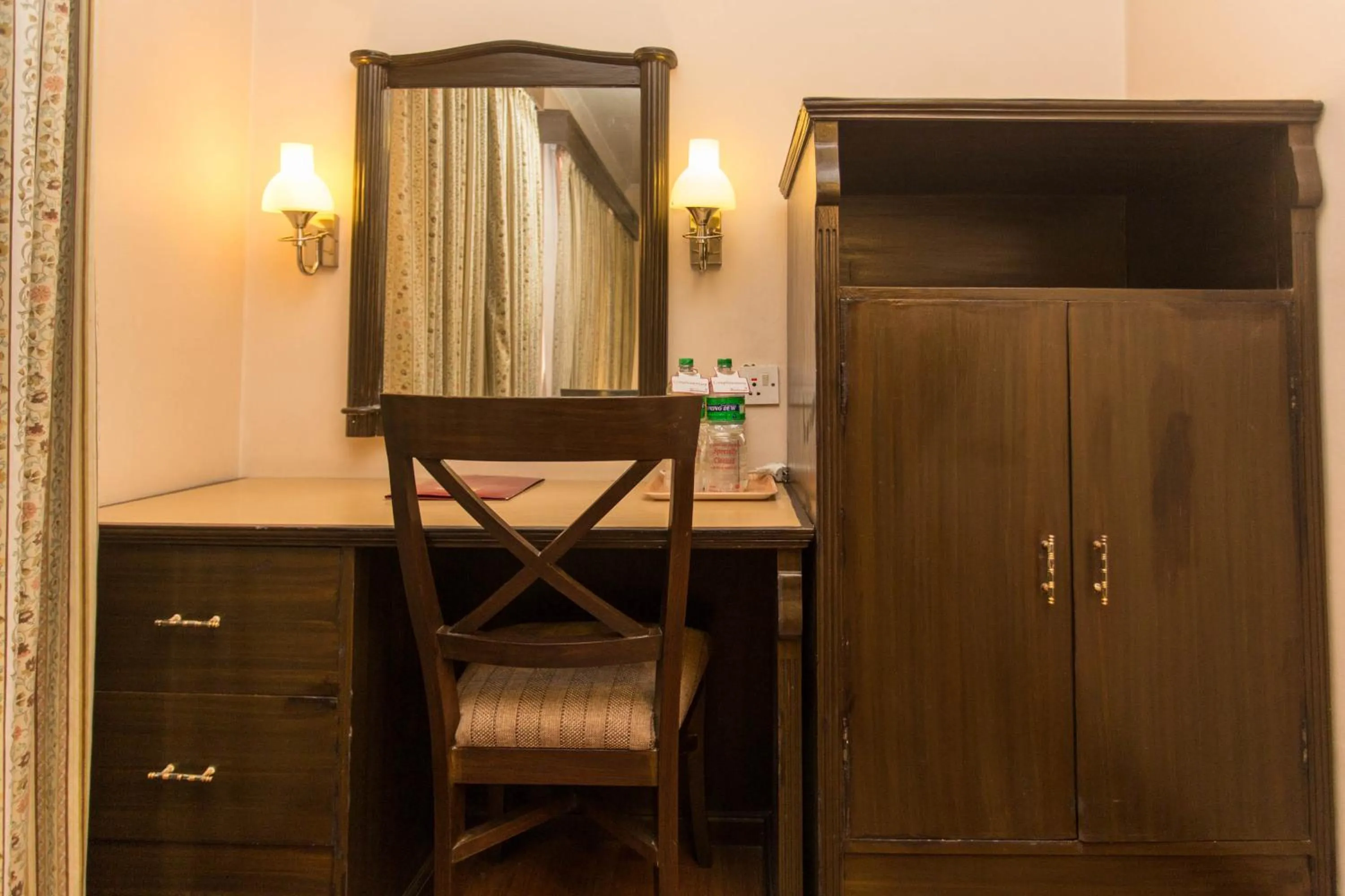 Seating area in Hotel Marshyangdi