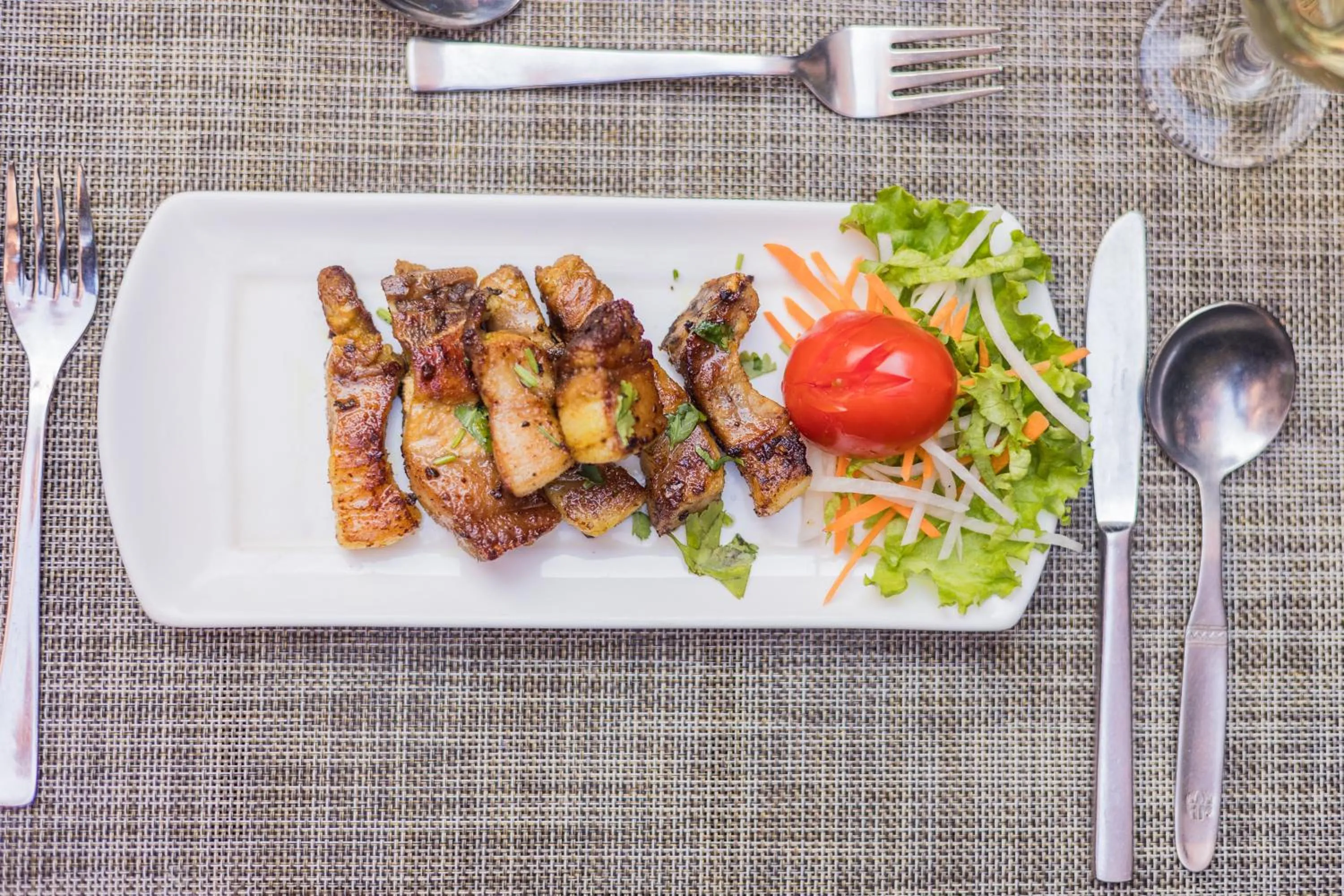 Food in Hotel Marshyangdi