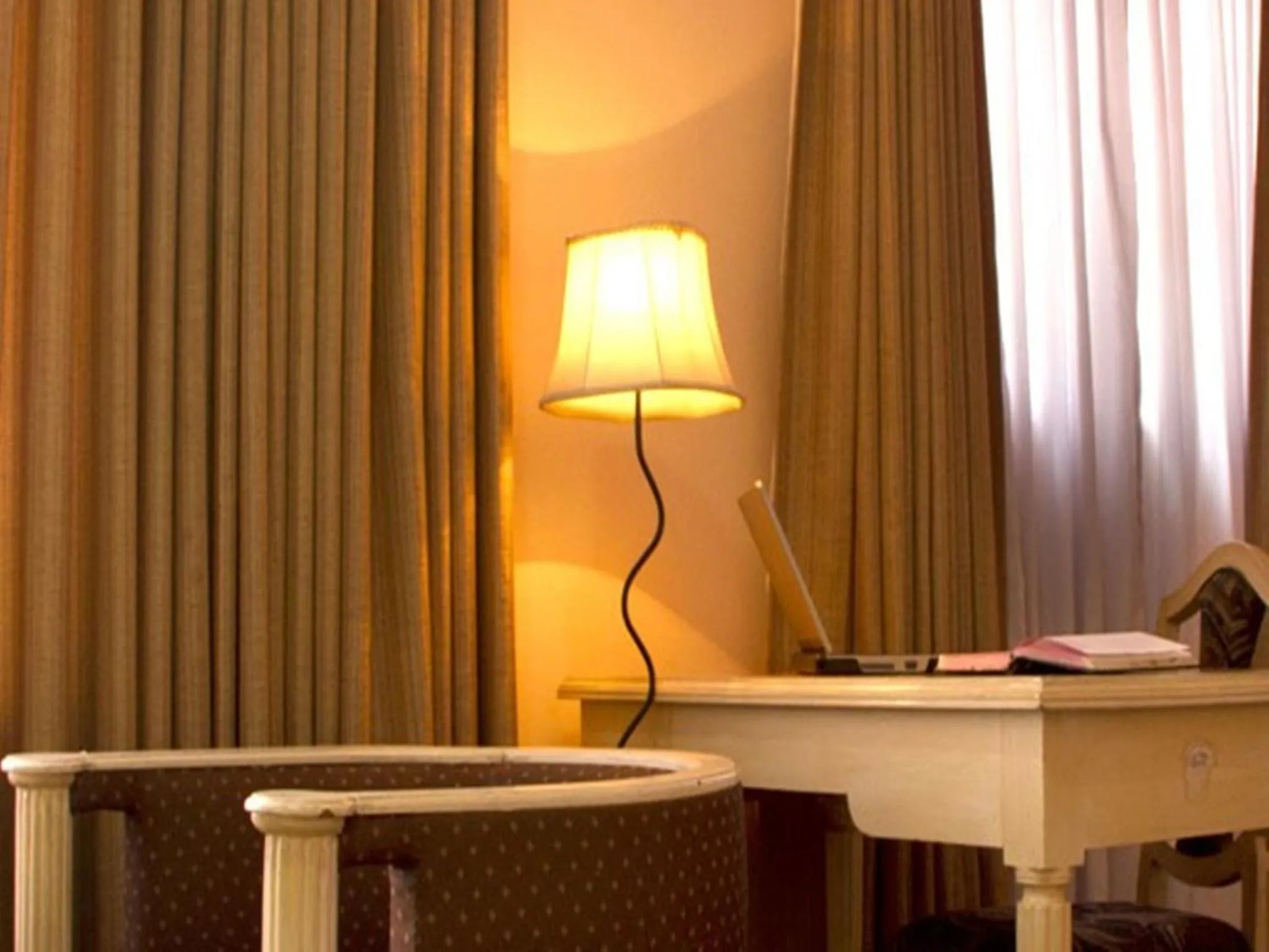 Seating area in Hotel Marshyangdi