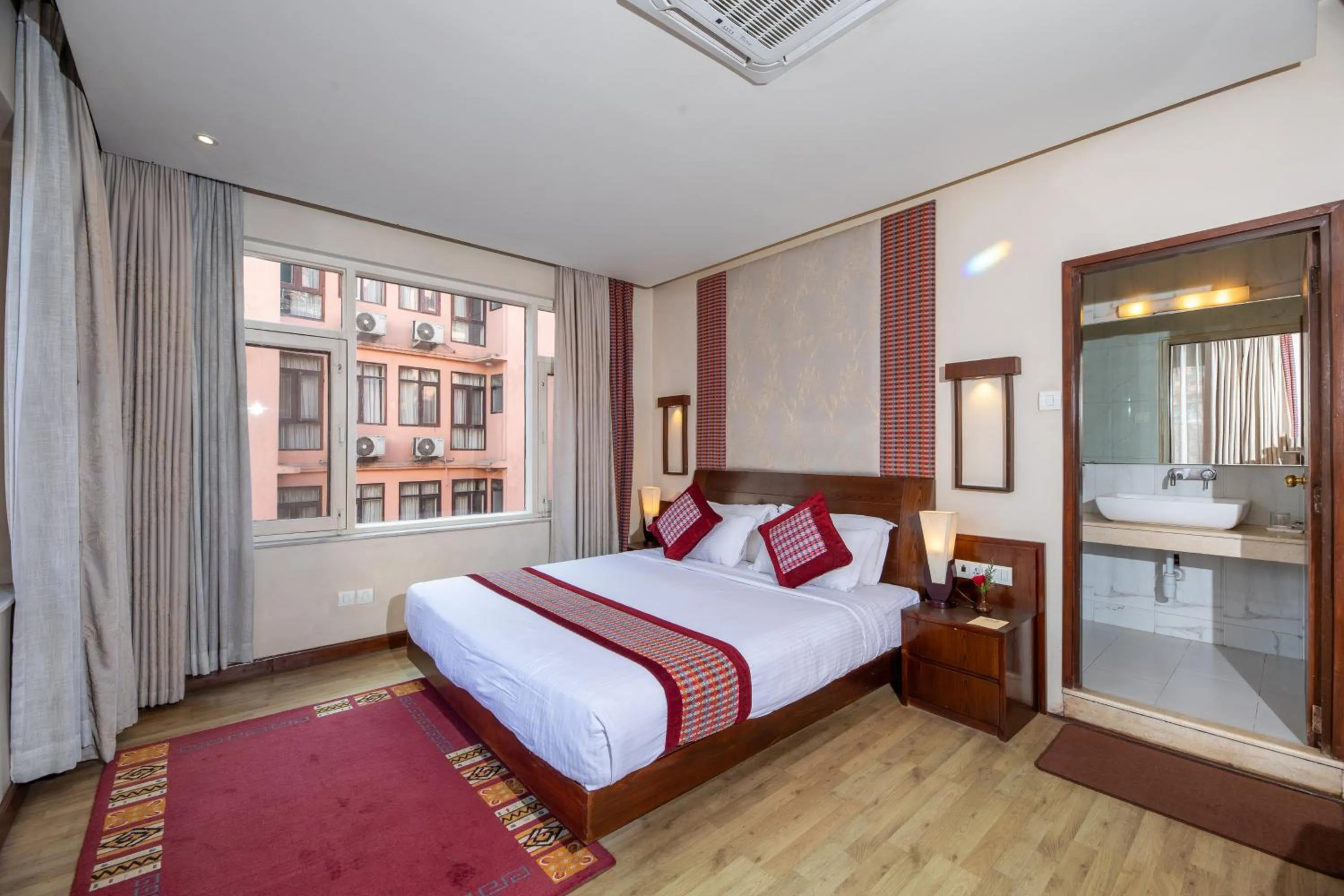 Bedroom, Bed in Hotel Marshyangdi