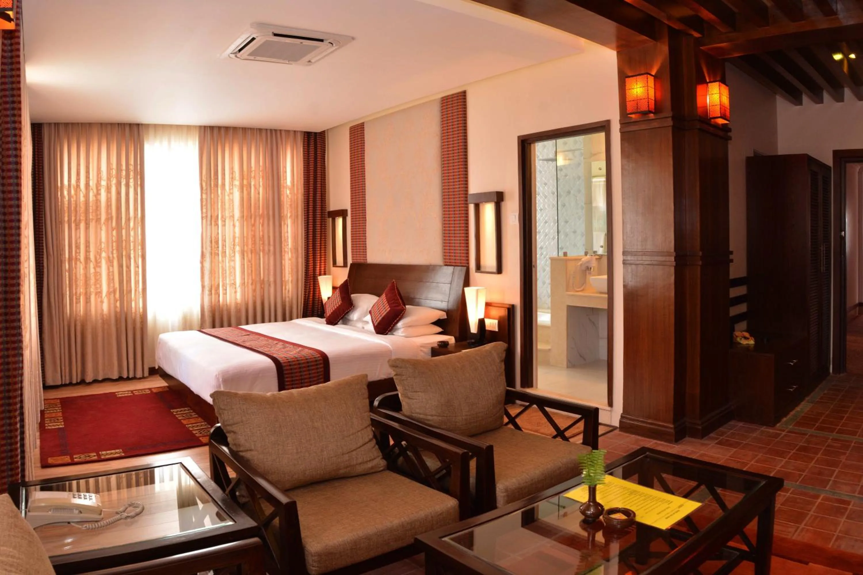 Photo of the whole room, Bed in Hotel Marshyangdi