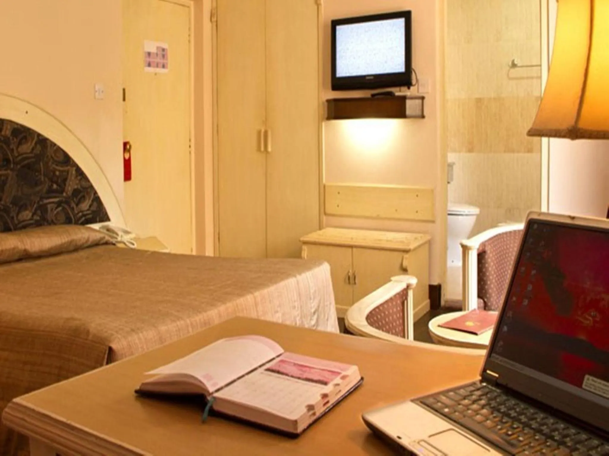 Photo of the whole room, Bed in Hotel Marshyangdi