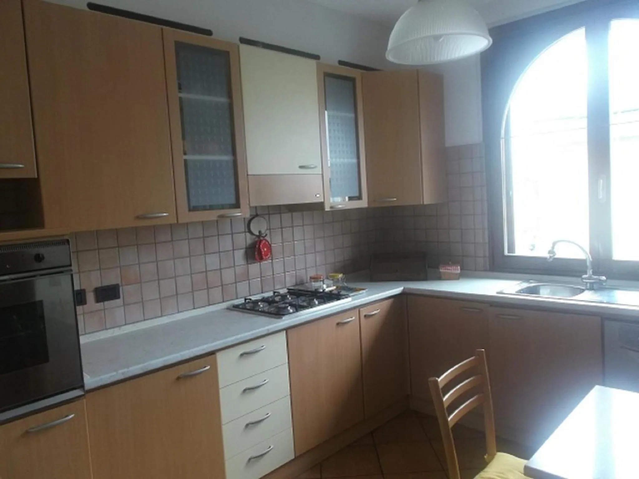 Communal kitchen in Crespi House