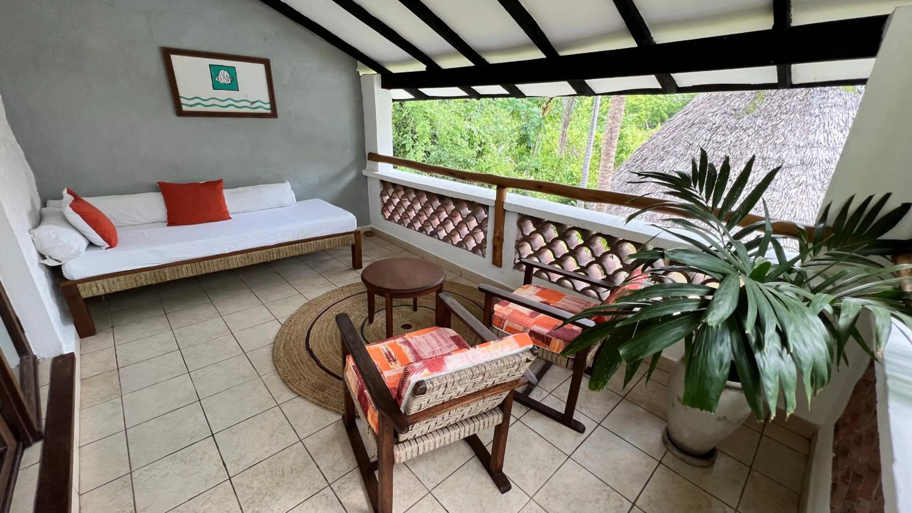 Bed in Pinewood Beach Resort and Spa