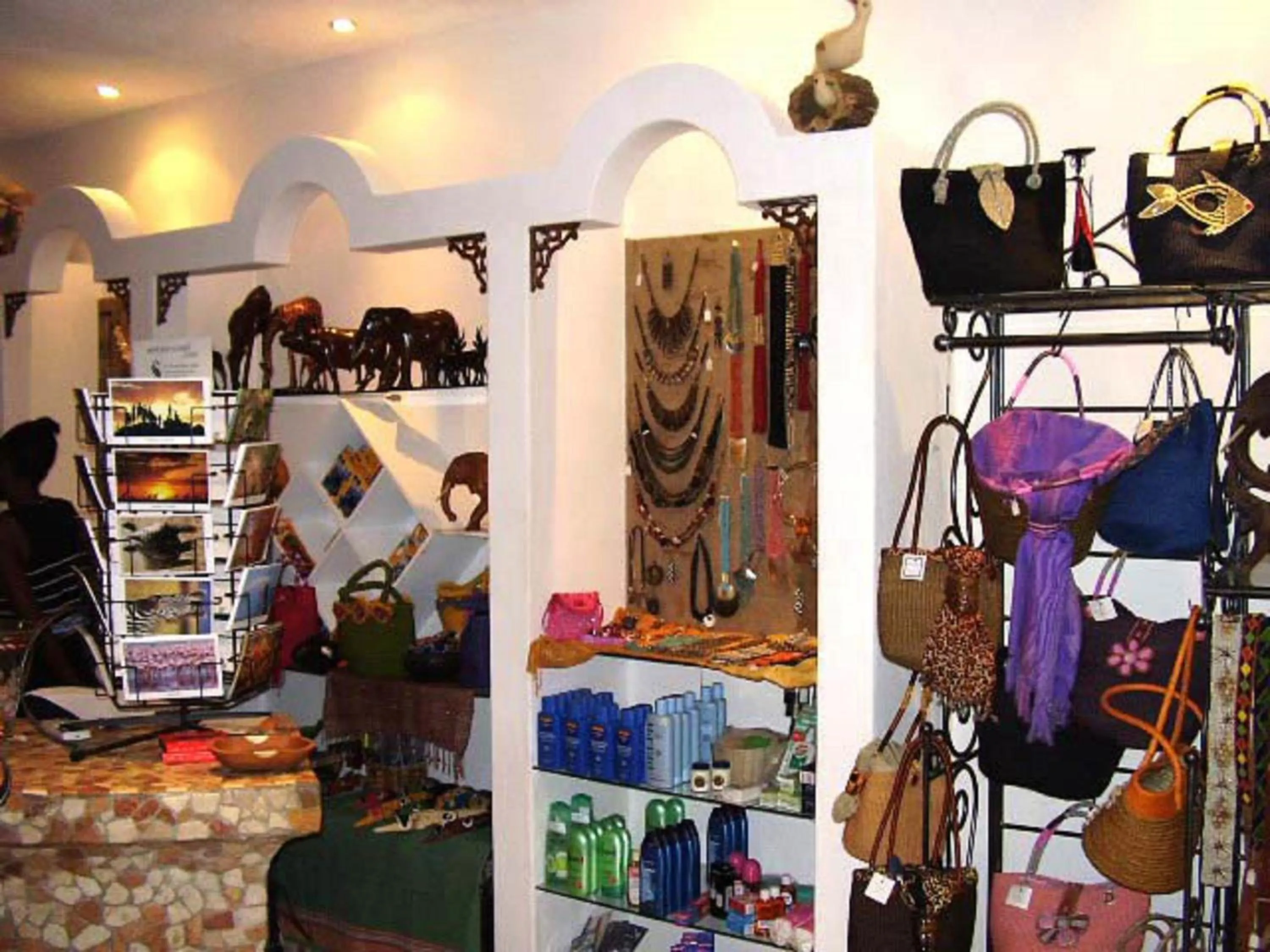 Shopping Area in Pinewood Beach Resort and Spa