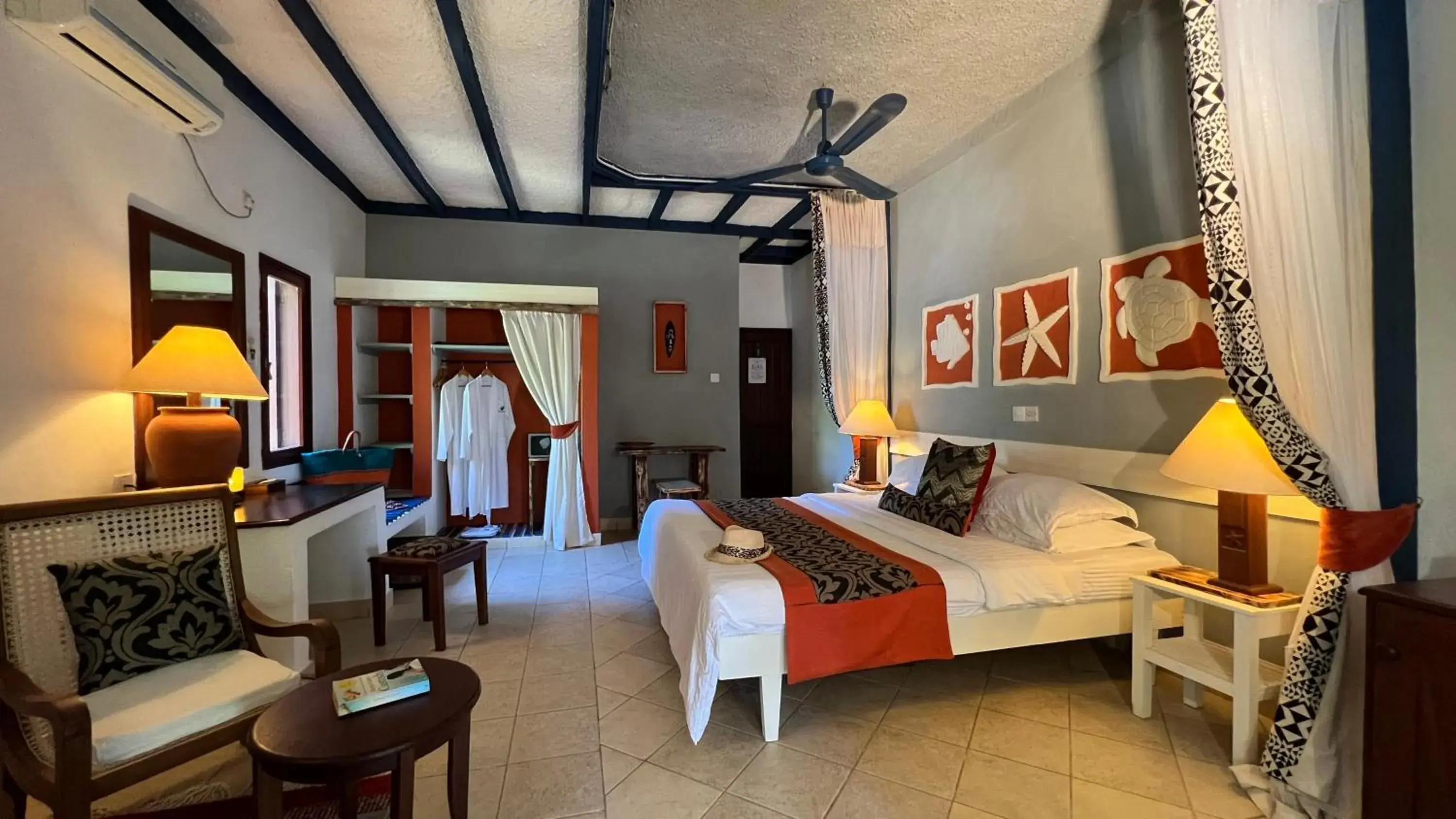 Bed in Pinewood Beach Resort and Spa Bed in Pinewood Beach Resort and Spa