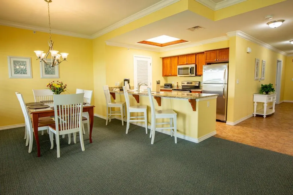 kitchen in Palace View Heights by Spinnaker
