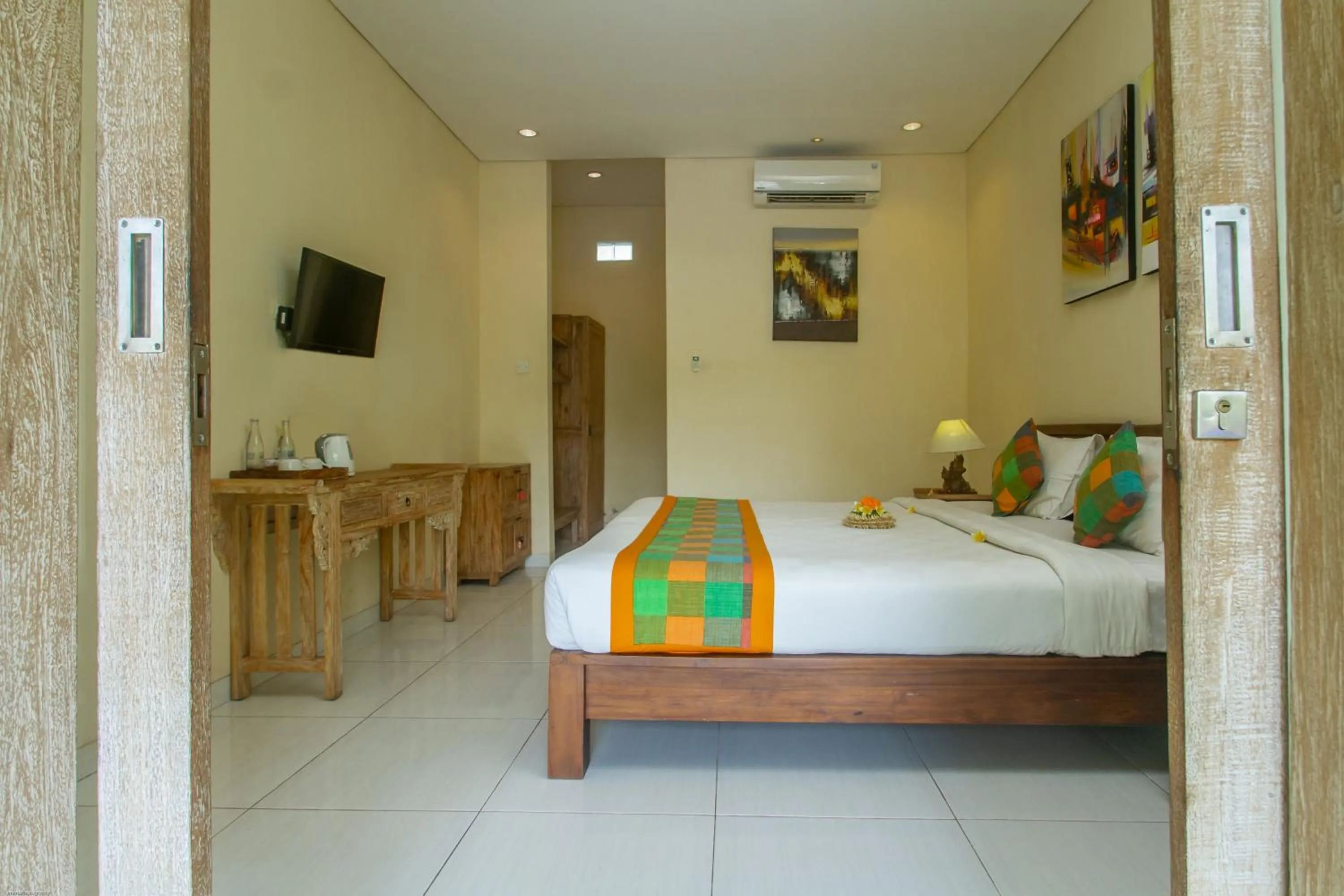 Coffee/tea facilities, Bed in KUDESA Homestay by Pramana Villas