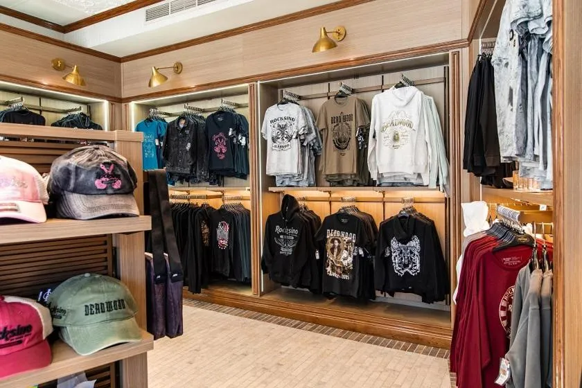 Shopping Area in Rocksino by Hard Rock Deadwood