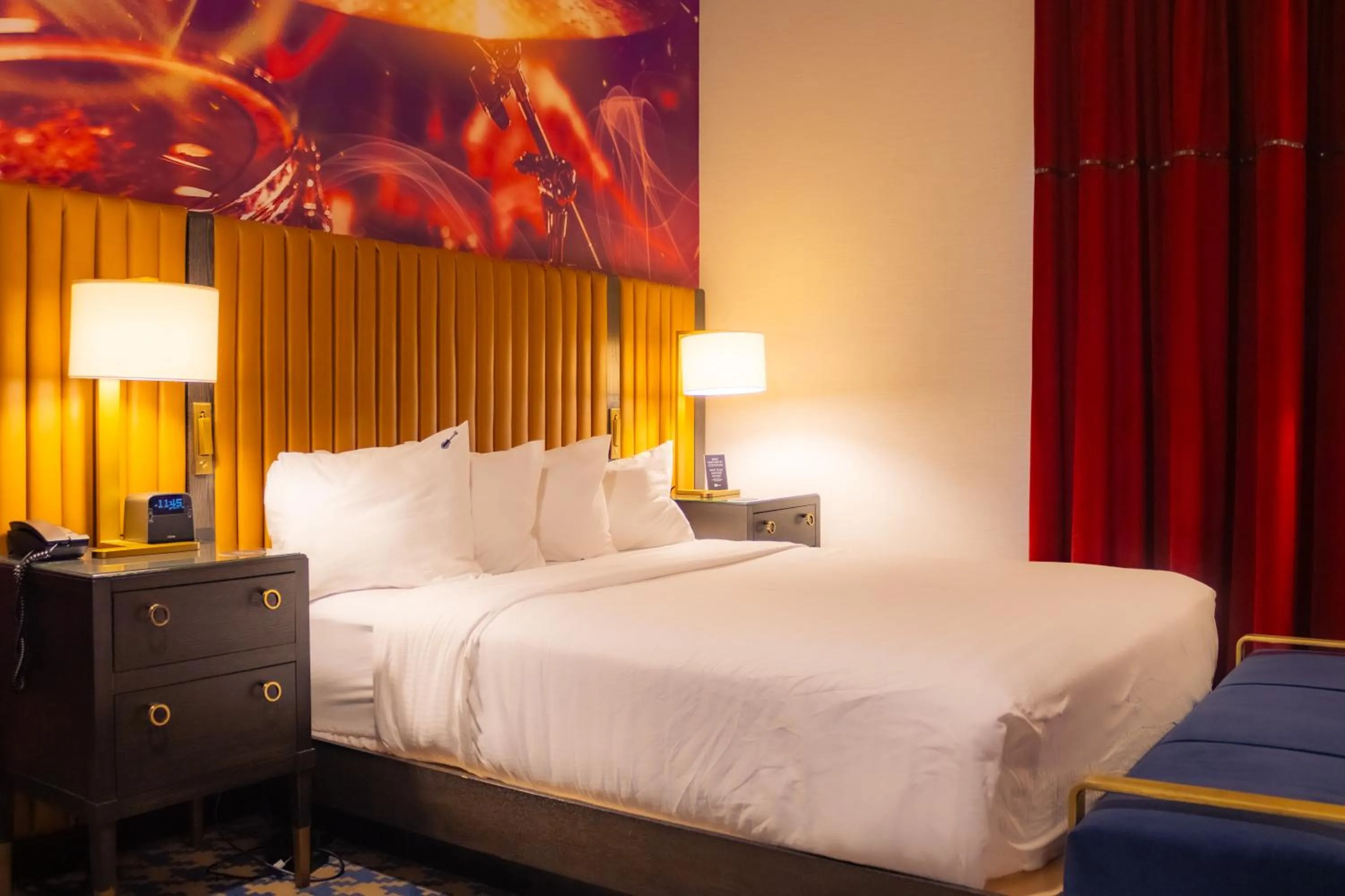 Bed in Rocksino by Hard Rock Deadwood
