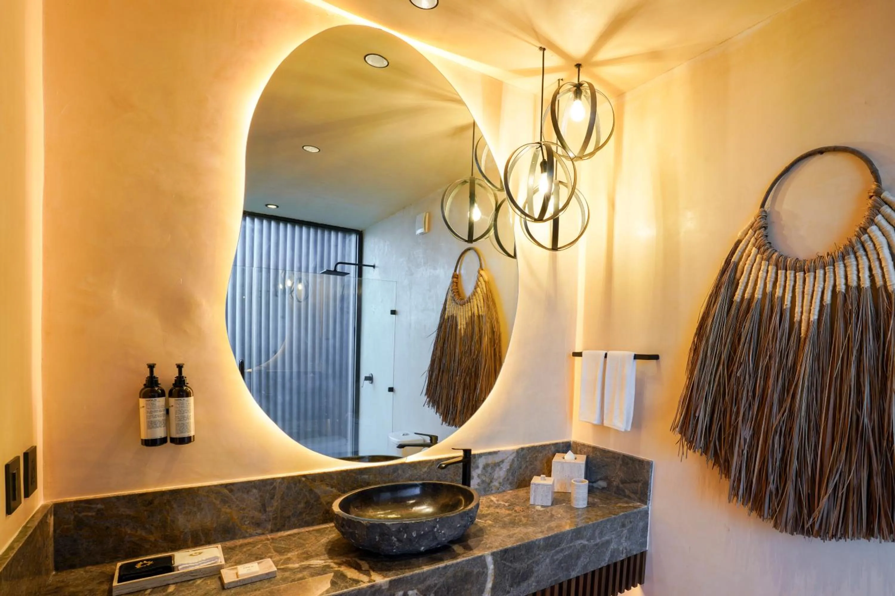 Bathroom in Trobbu Boutique Collection Tulum - All inclusive