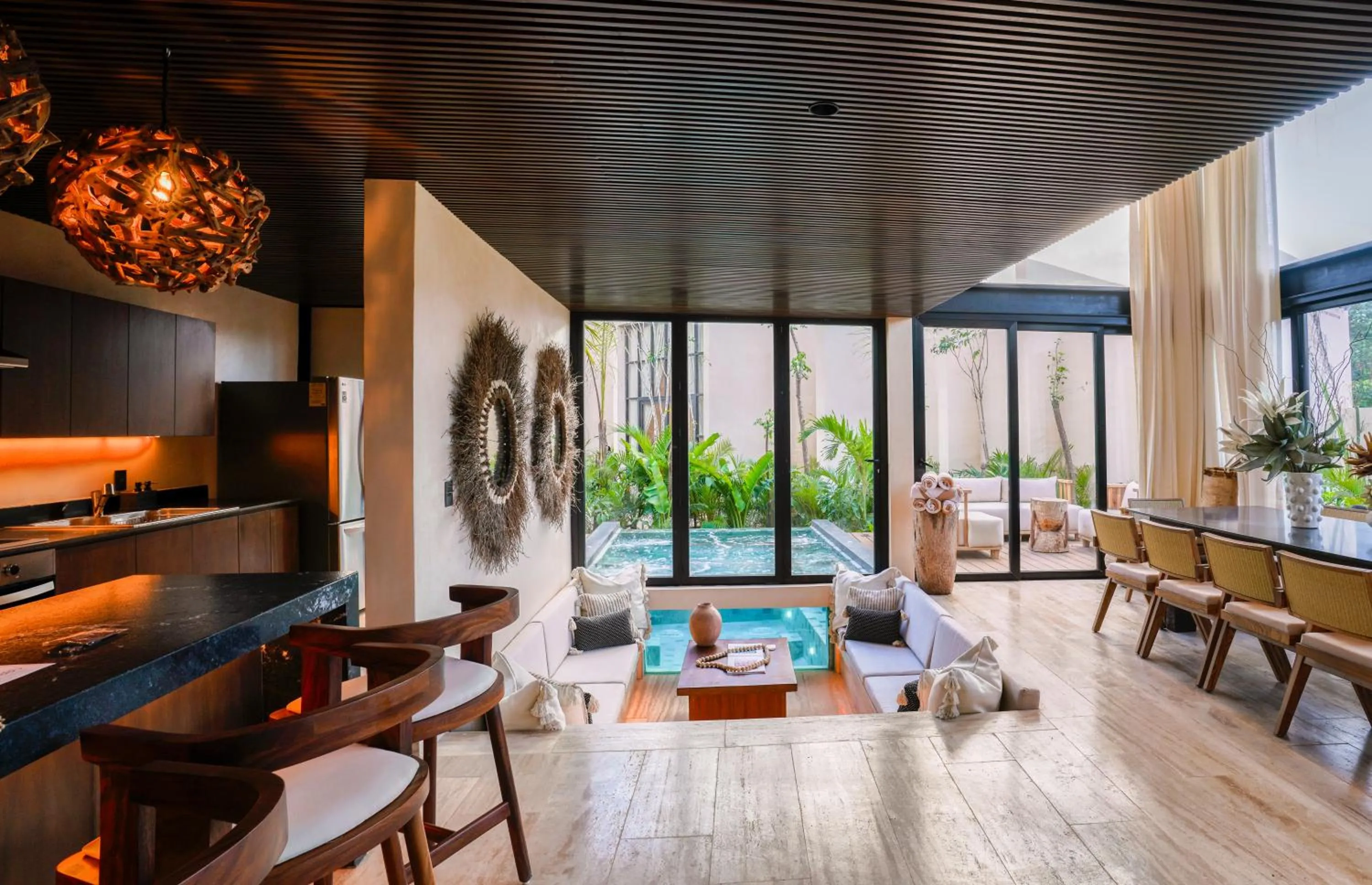 Photo of the whole room in Trobbu Boutique Collection Tulum - All inclusive