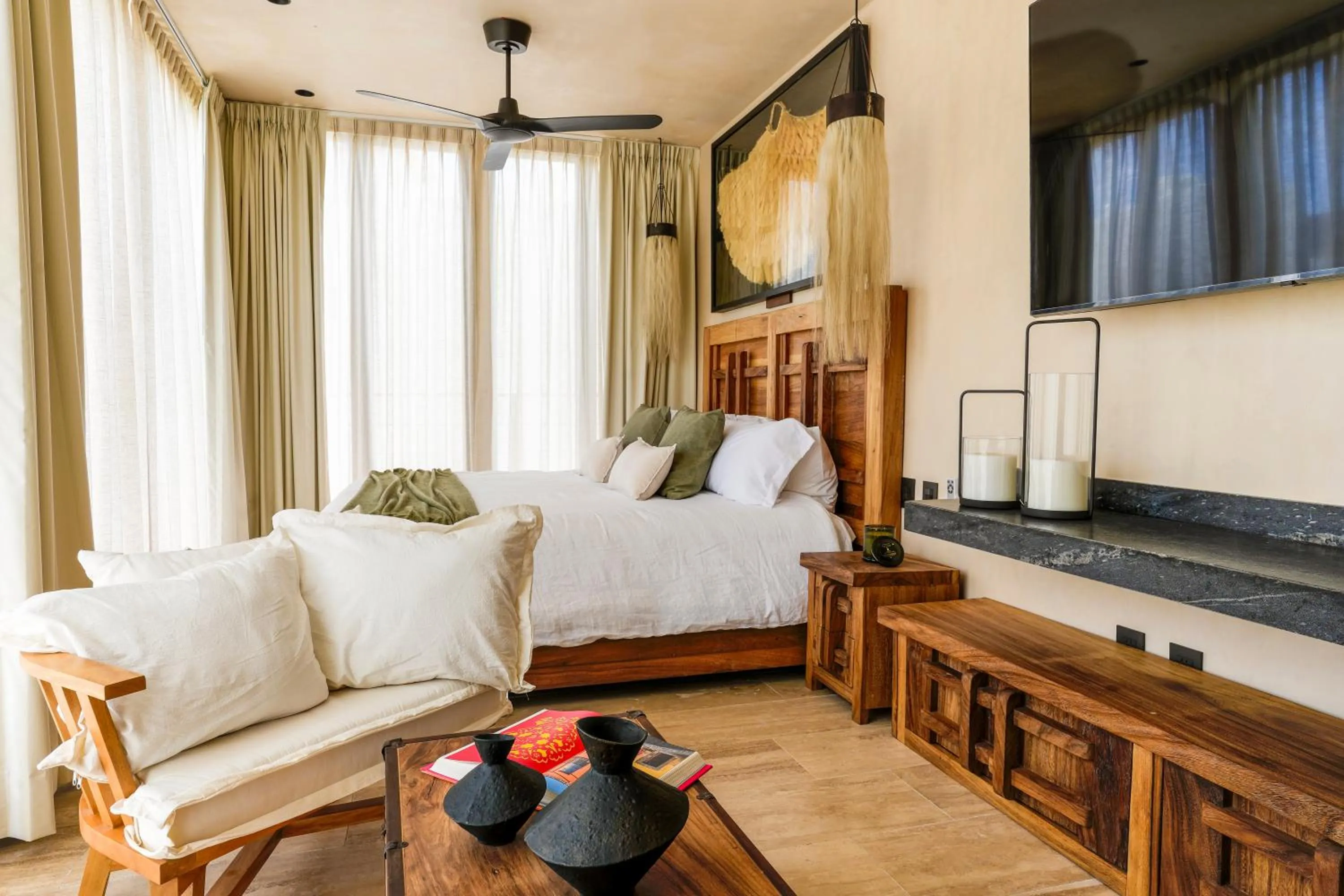 Bed in Trobbu Boutique Collection Tulum - All inclusive