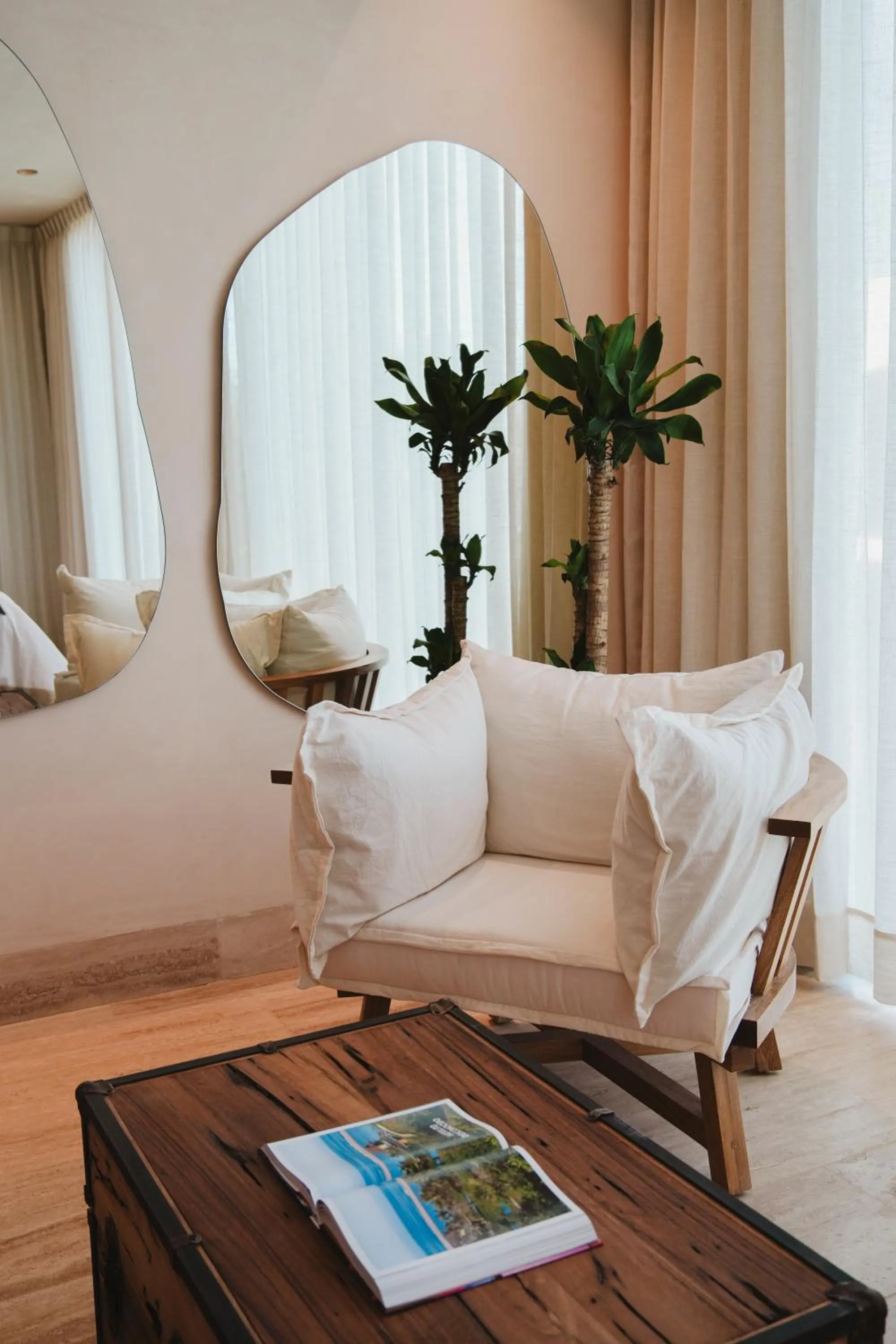 Living room in Trobbu Boutique Collection Tulum - All inclusive