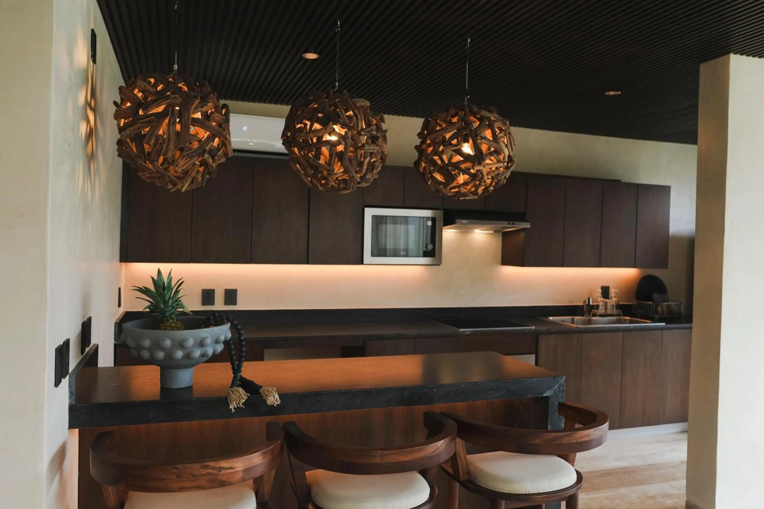 Kitchen or kitchenette in Trobbu Boutique Collection Tulum - All inclusive