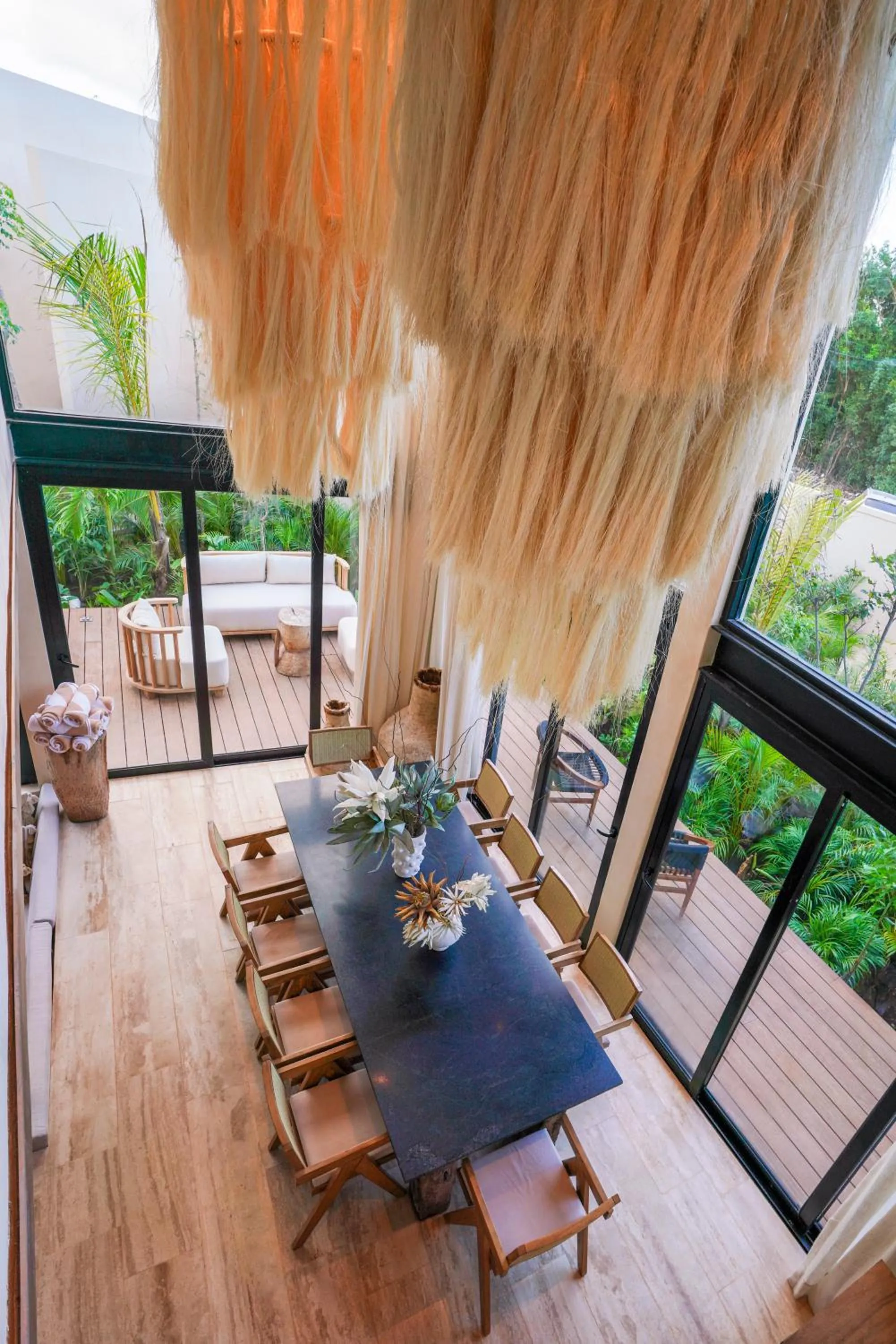 Dining area in Trobbu Boutique Collection Tulum - All inclusive