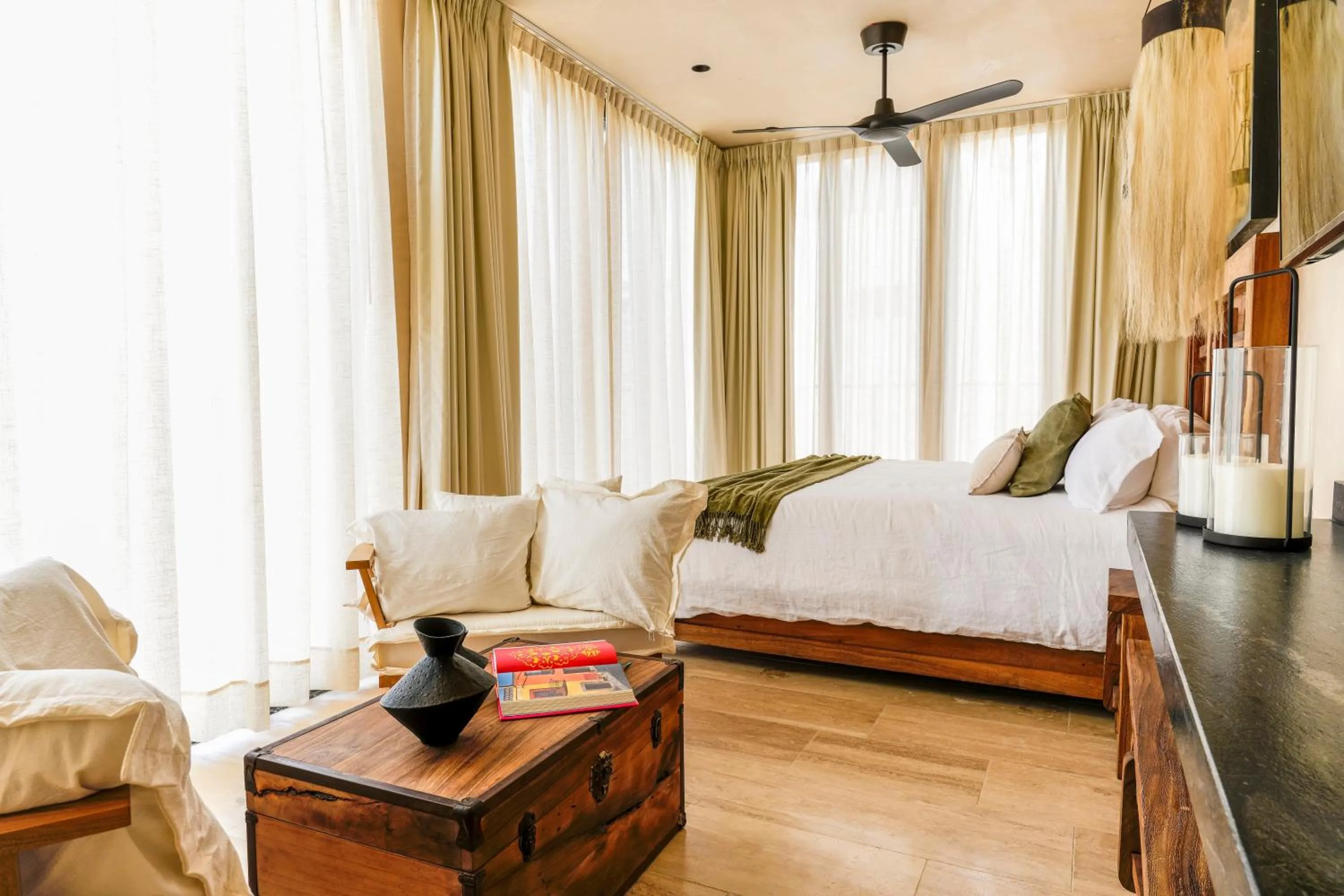 Bed in Trobbu Boutique Collection Tulum - All inclusive