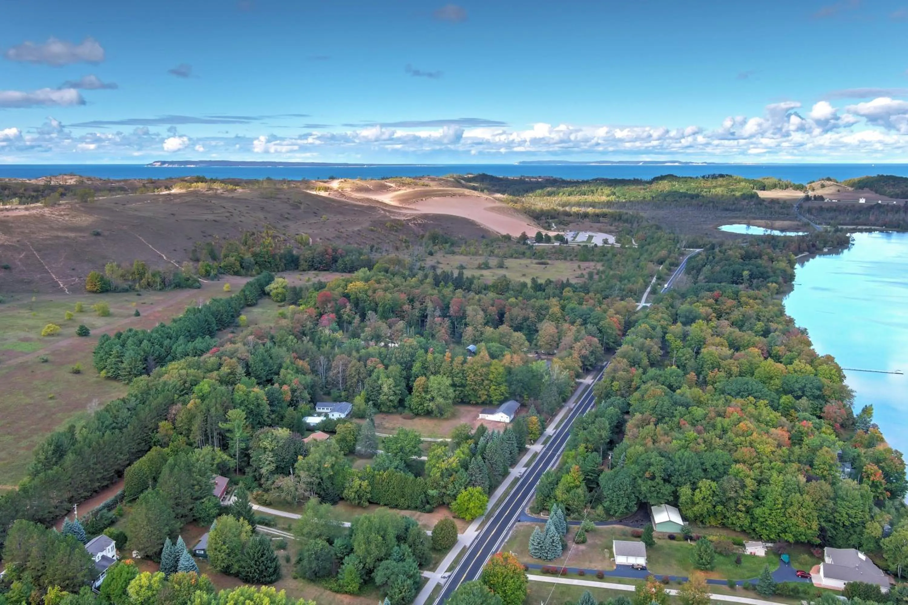 Bird's eye view in Dune Climb Inn