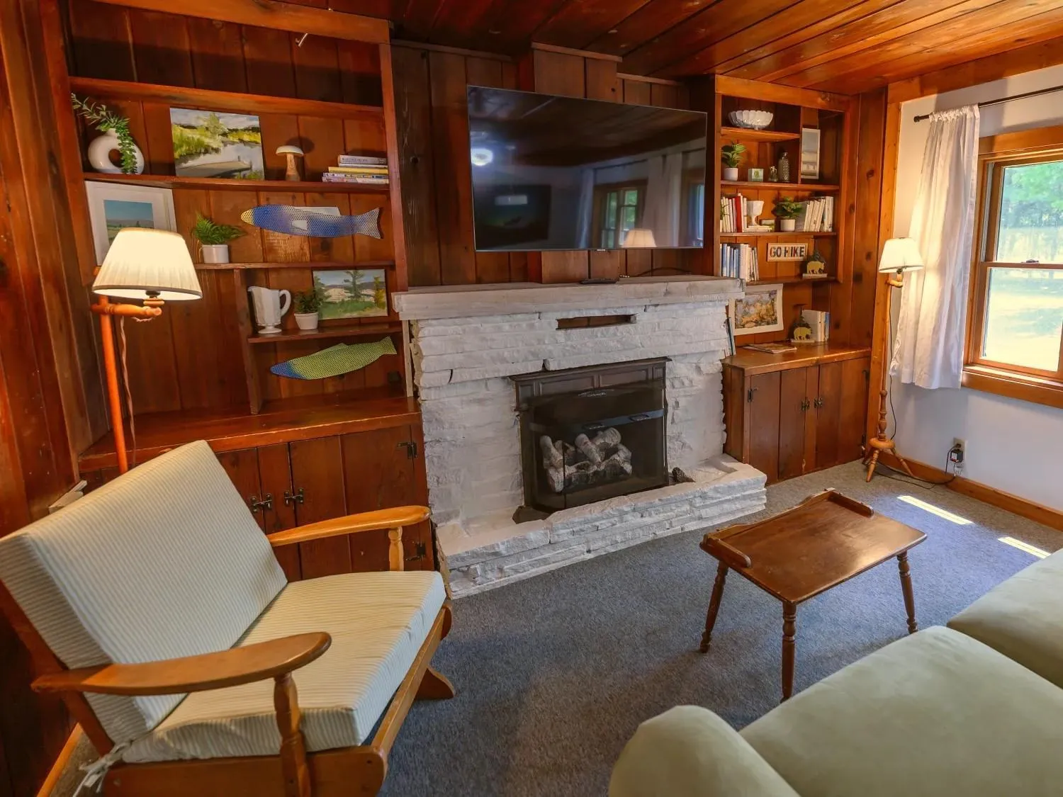 Living room in Dune Climb Inn