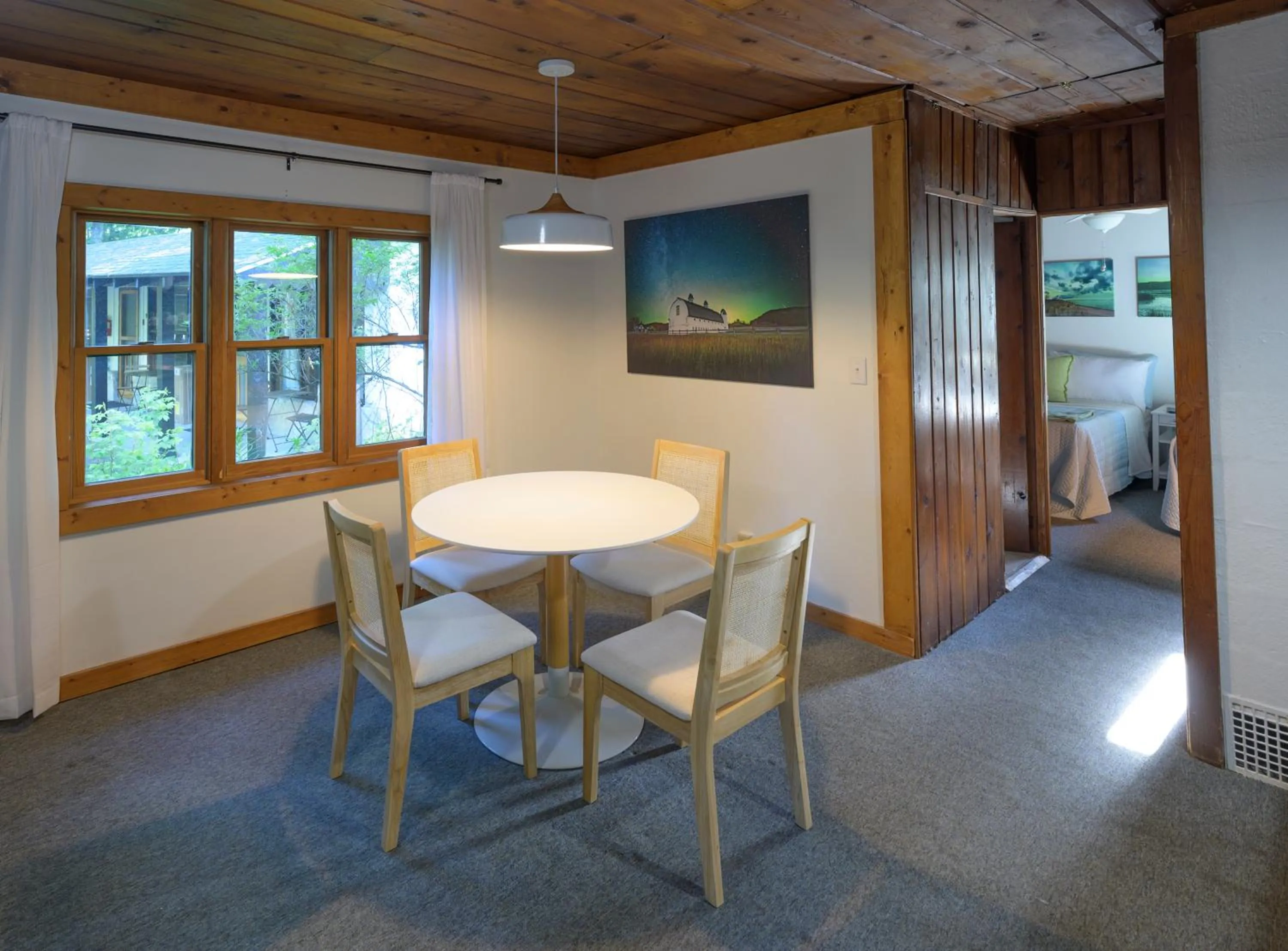 Dining area in Dune Climb Inn