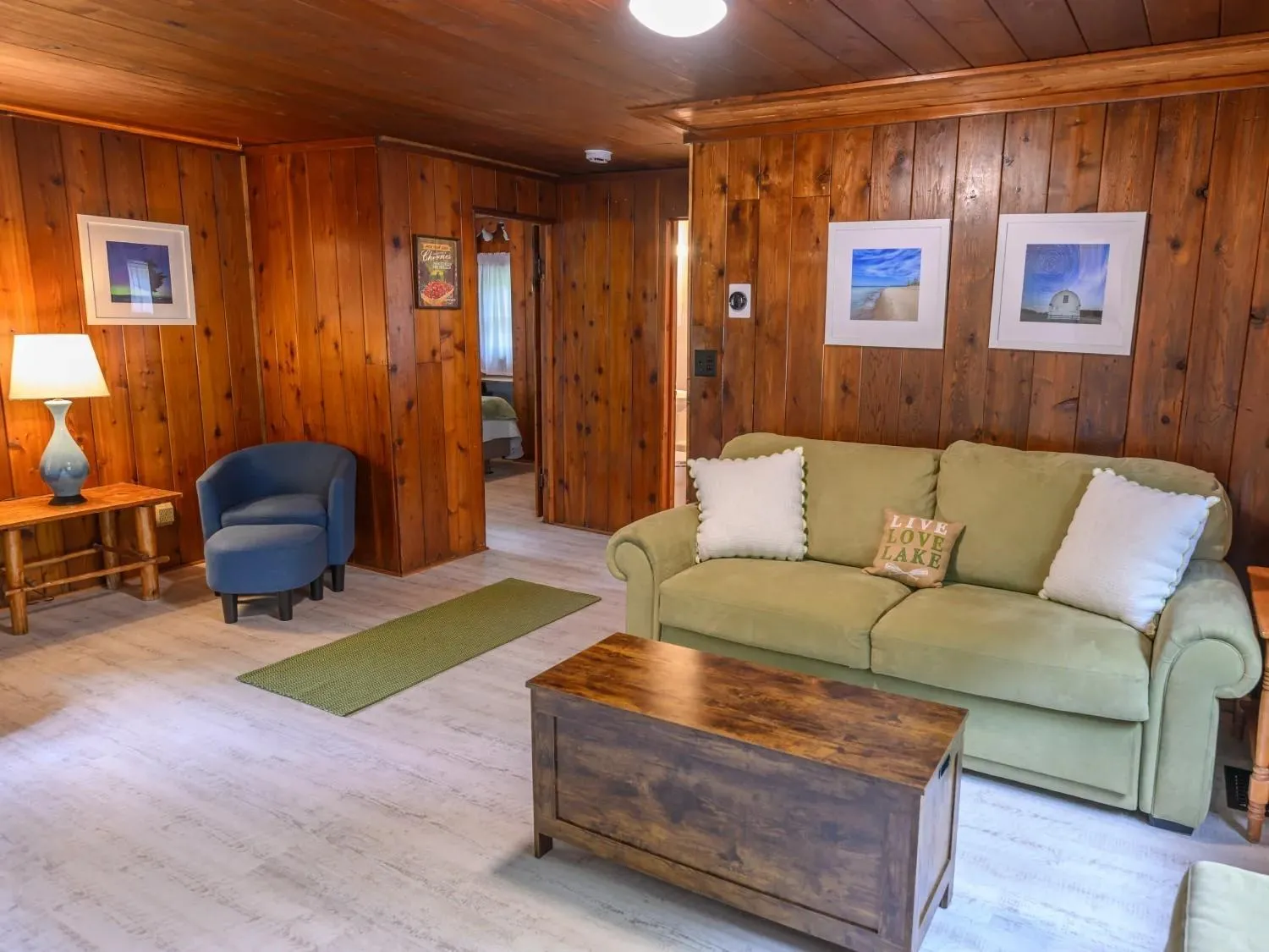 Living room in Dune Climb Inn