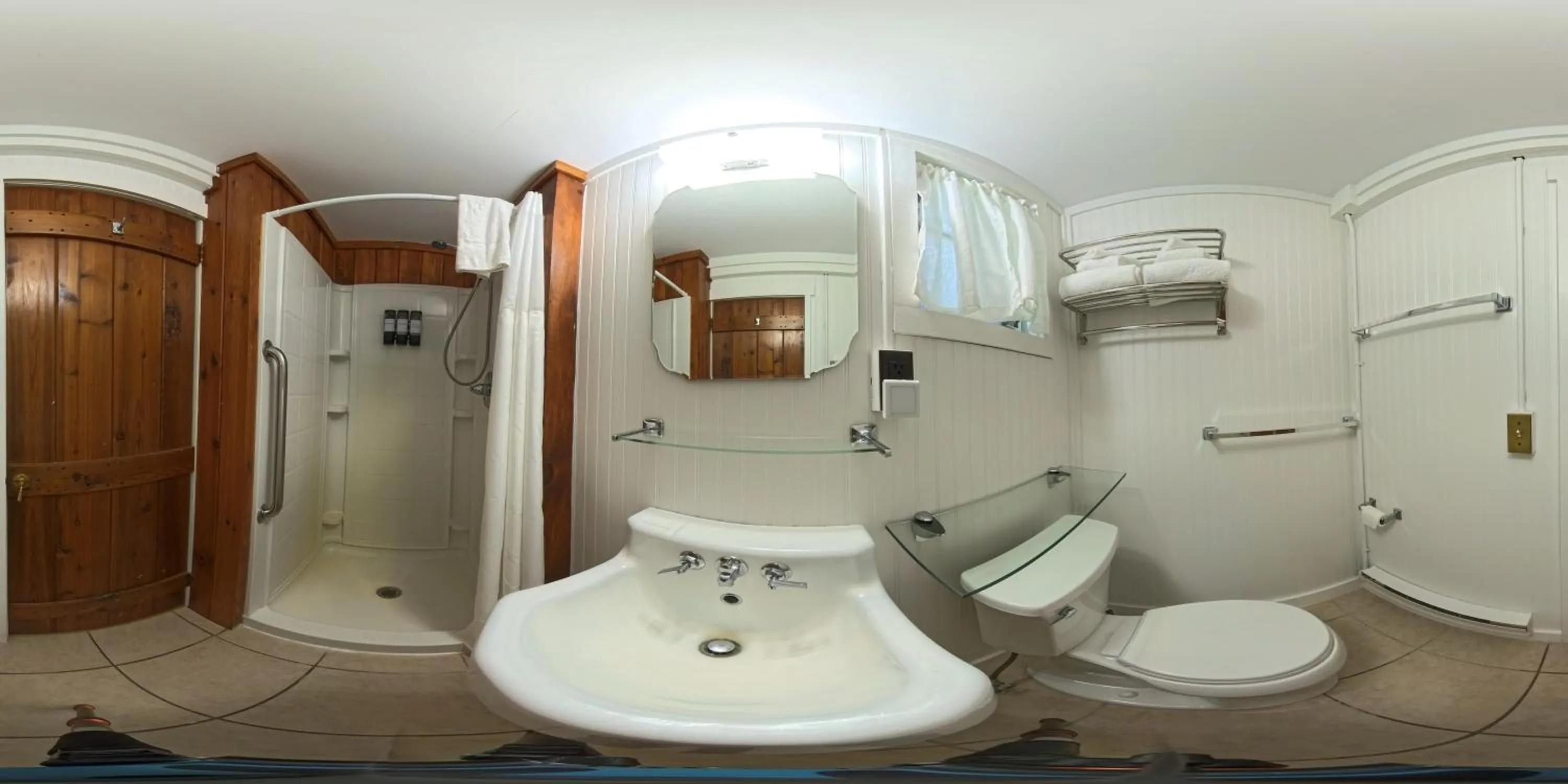 Shower in Dune Climb Inn