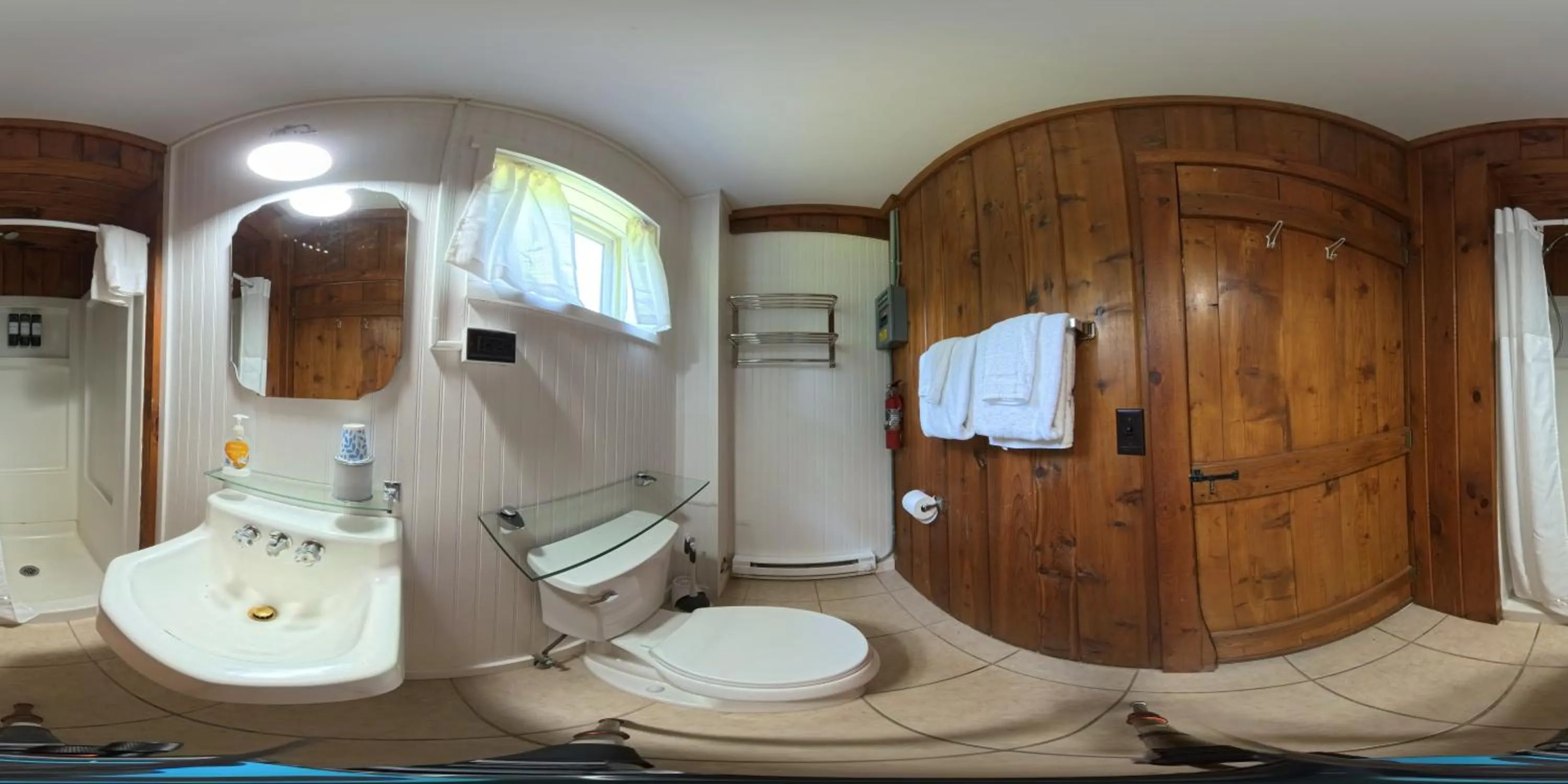 Shower in Dune Climb Inn