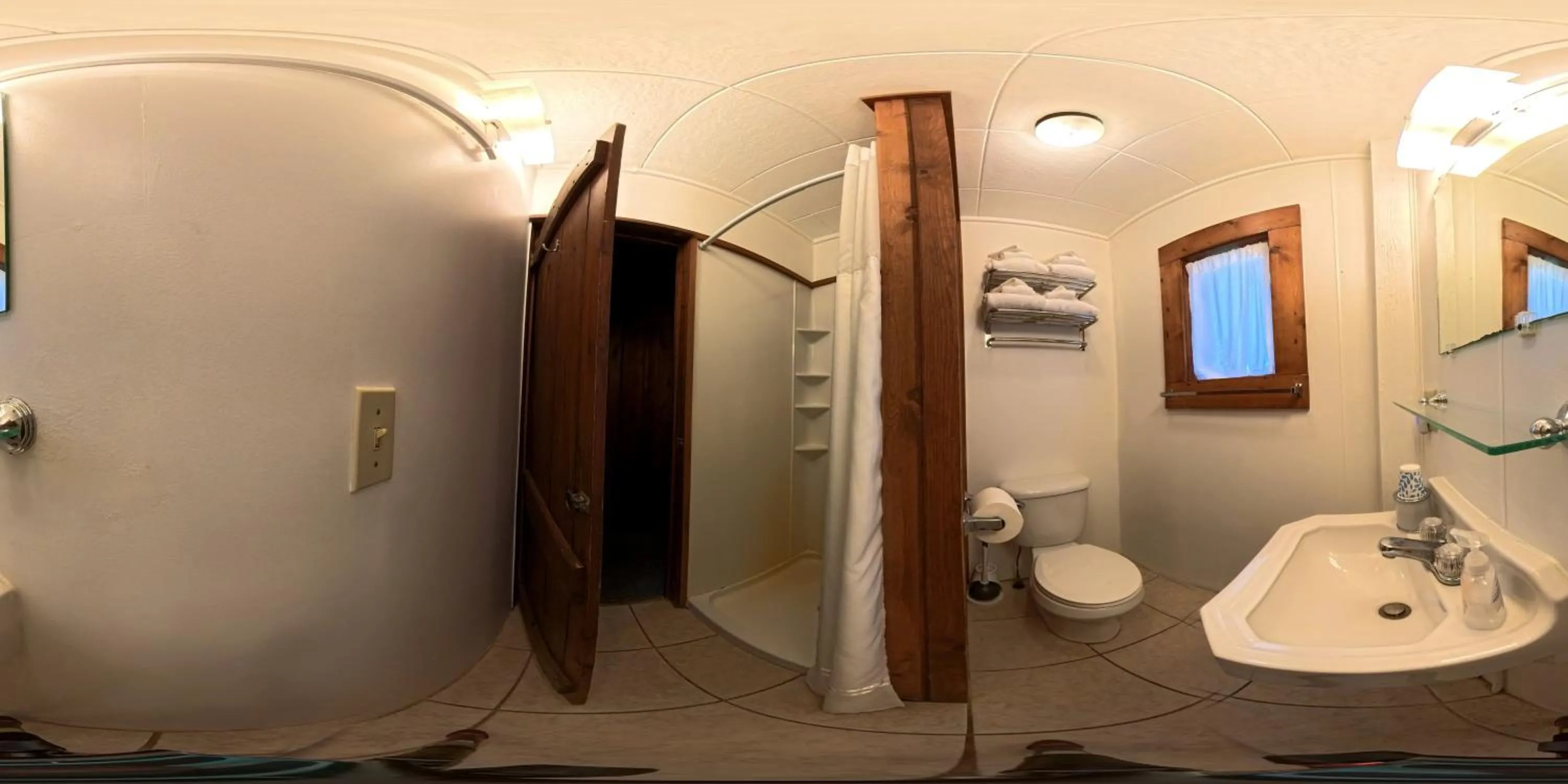 Shower in Dune Climb Inn