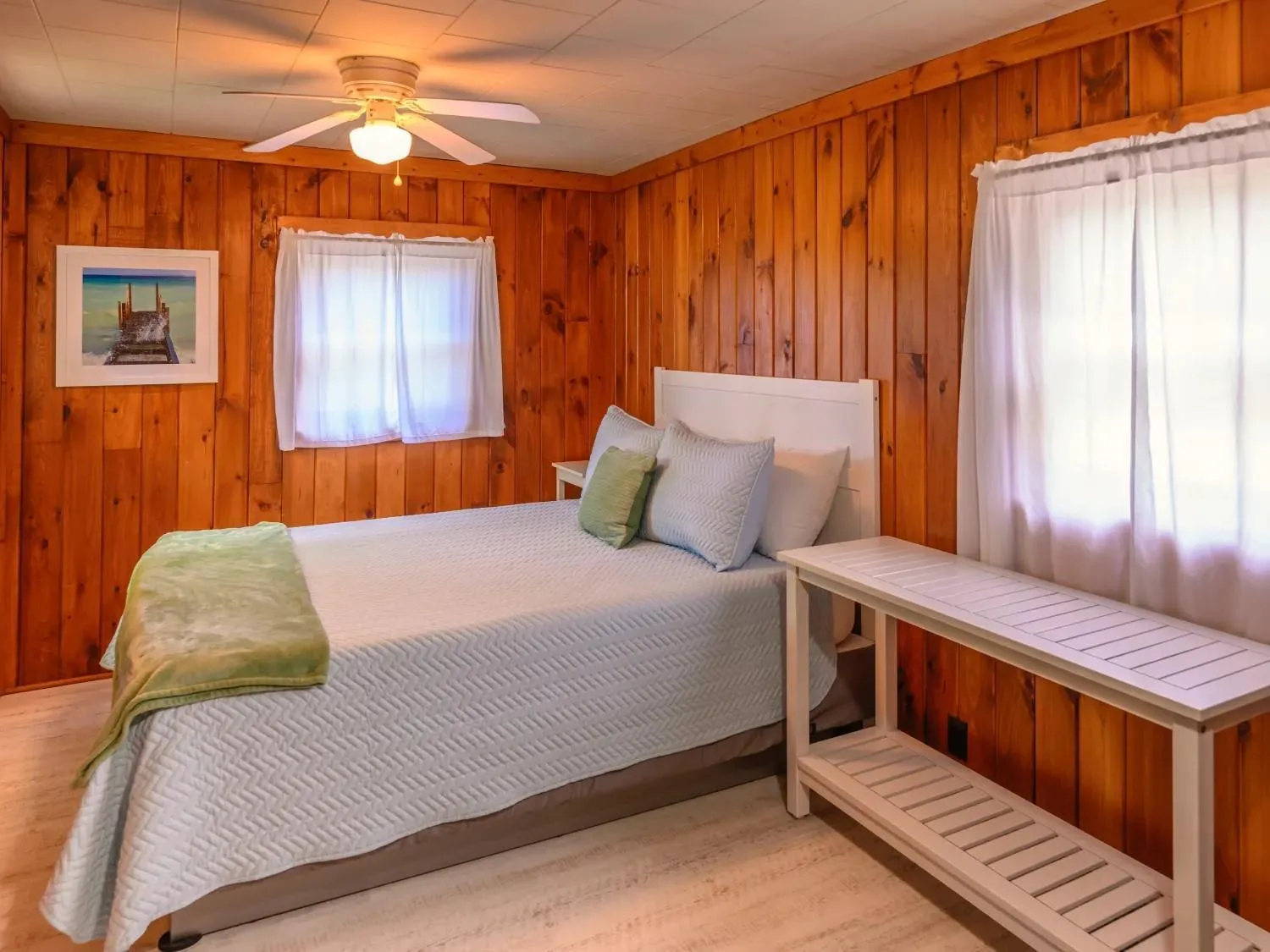 Bed in Dune Climb Inn