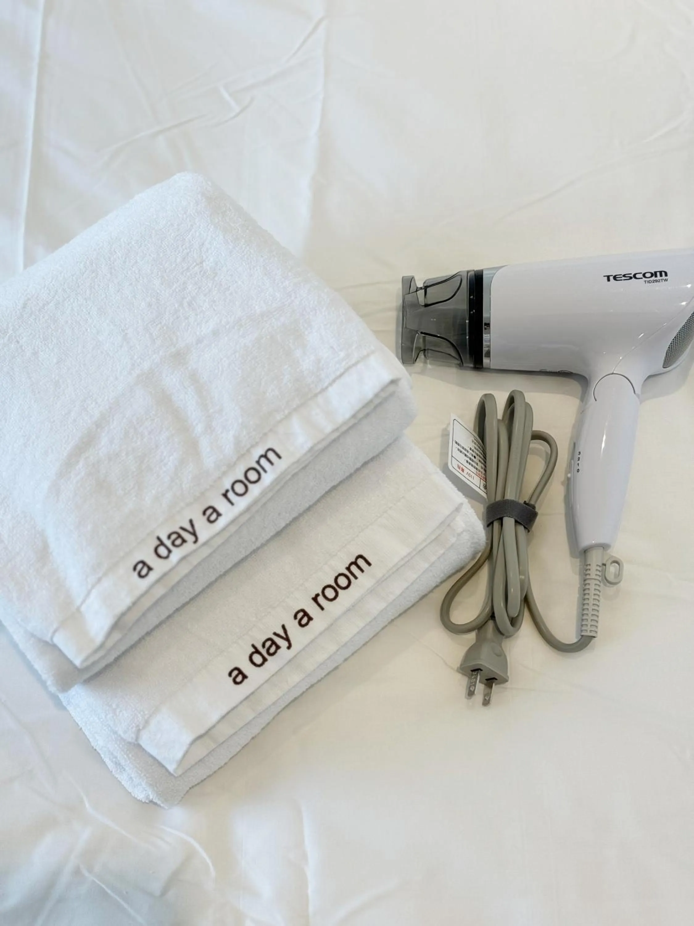 Text overlay in A Day A Room